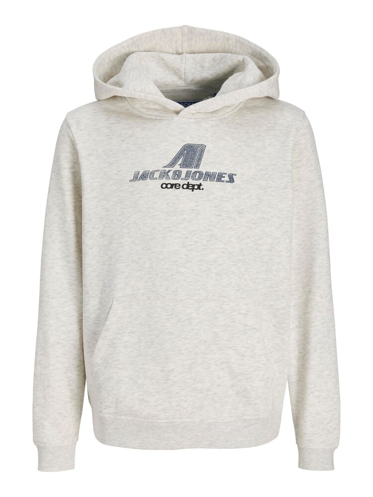 Jack & Jones Junior Sweatshirt Jungen Größe 176 grau / weiß