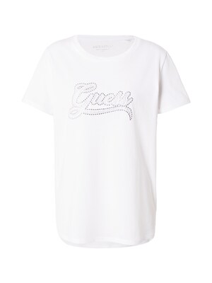 GUESS Camiseta  blanco
