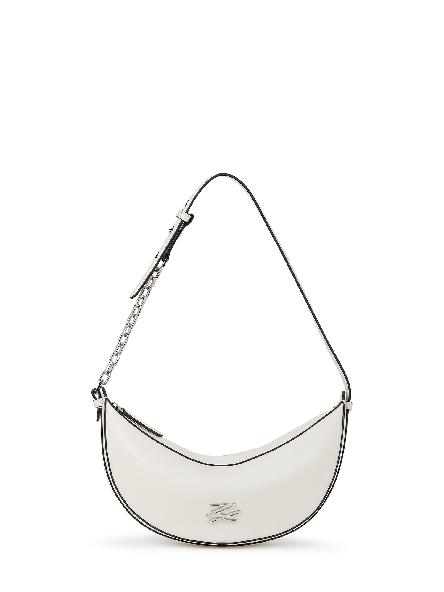 Karl Lagerfeld Geantă de umăr AUTOGRAPH  alb