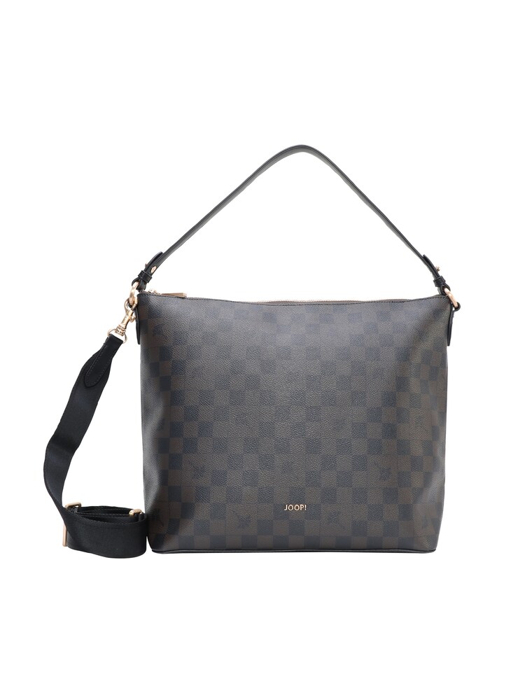 JOOP! Schultertasche Damen Größe One Size dunkelbraun / gold / anthrazit