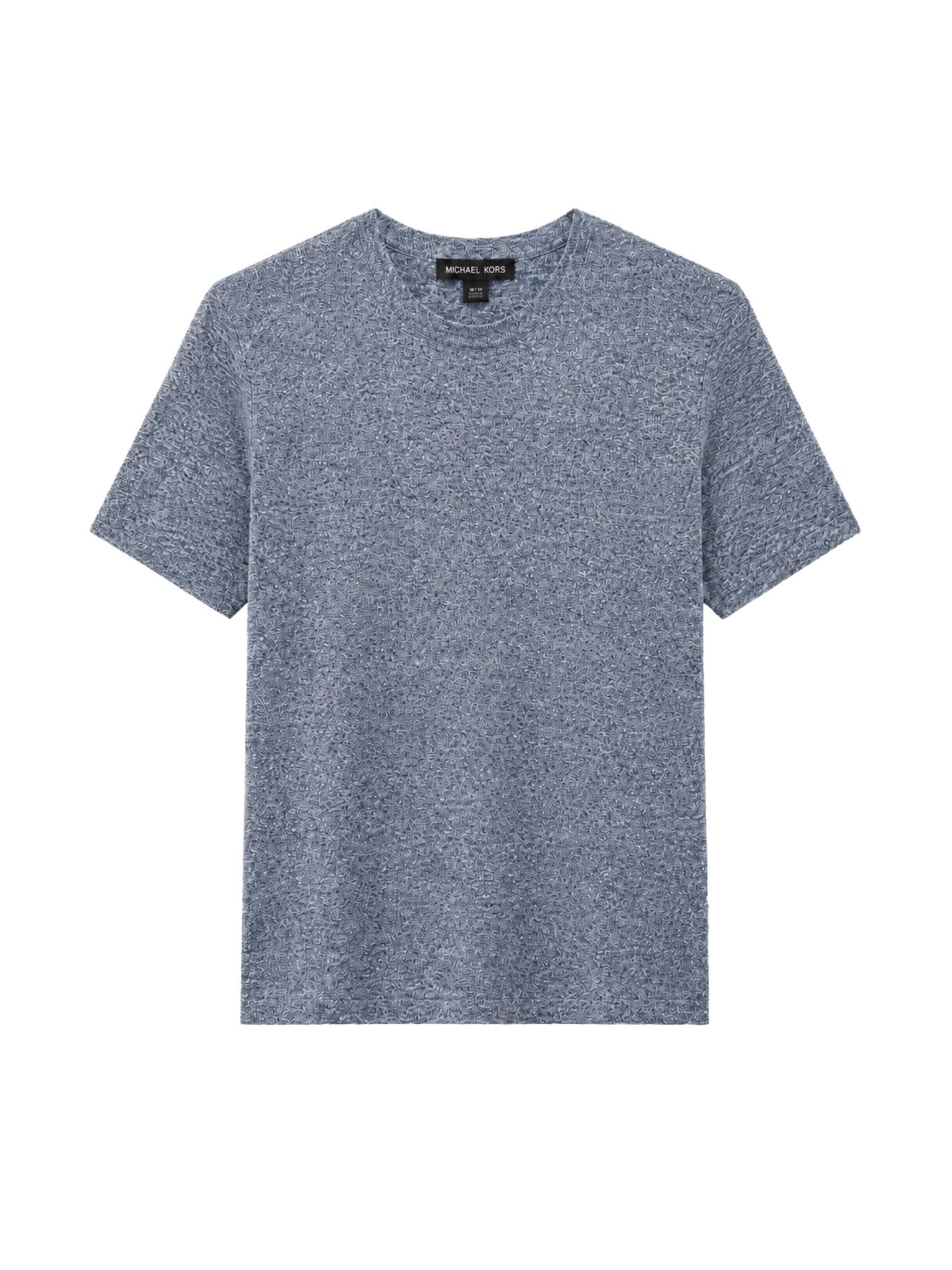 Michael Kors Camiseta 'MICHAEL KORS MAGLIA IN FILO M/M T-SHIRT' azul
