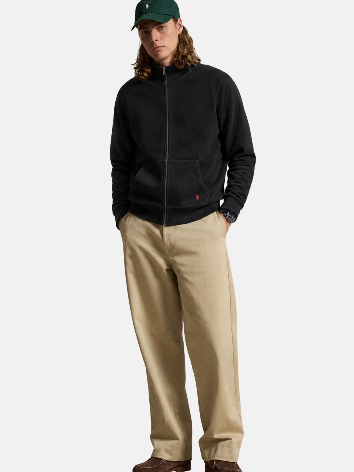 Polo Ralph Lauren Sudadera con cremallera negro – imagen 20