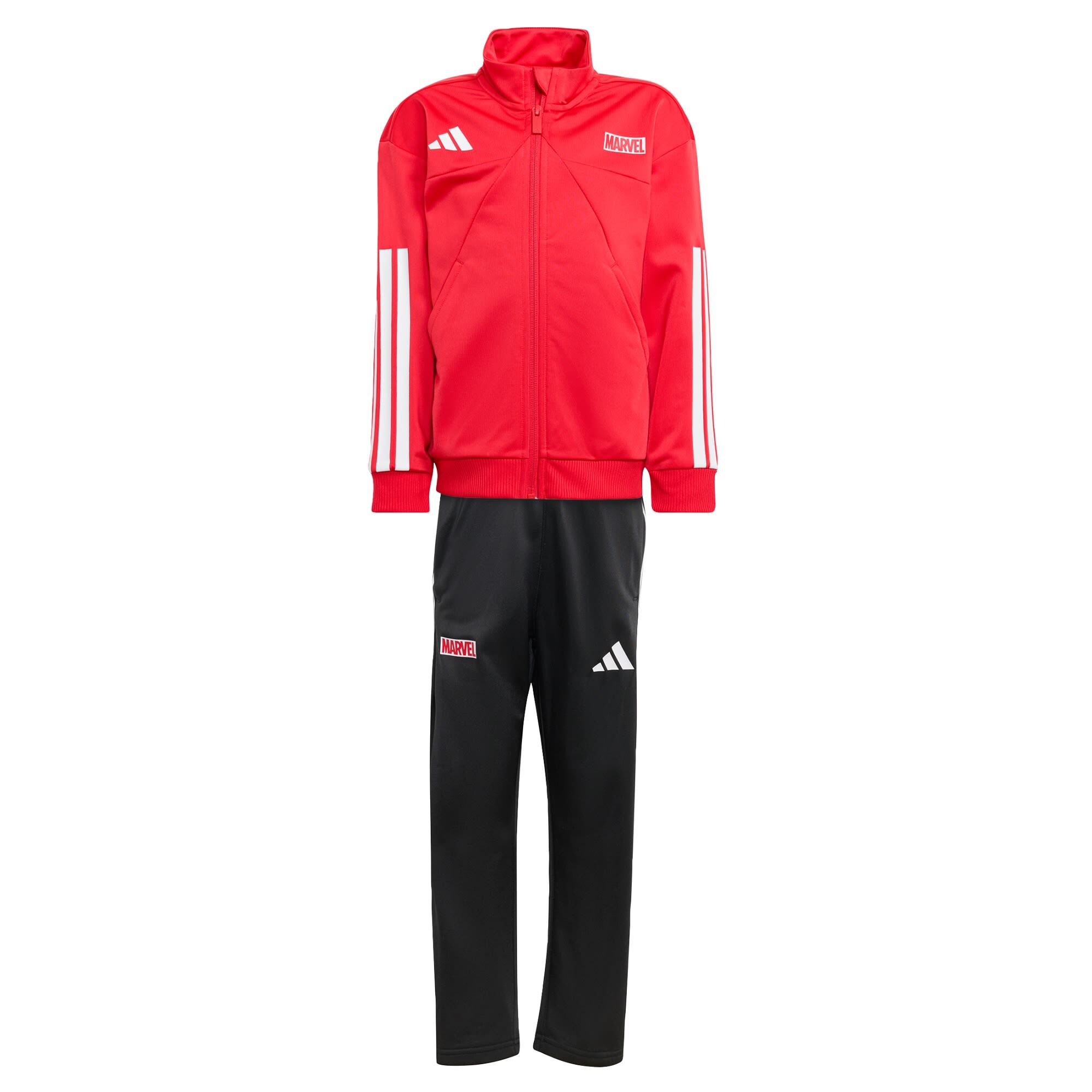 ADIDAS SPORTSWEAR Costum de trening Marvel Spider-Man  albastru / roșu / negru / alb