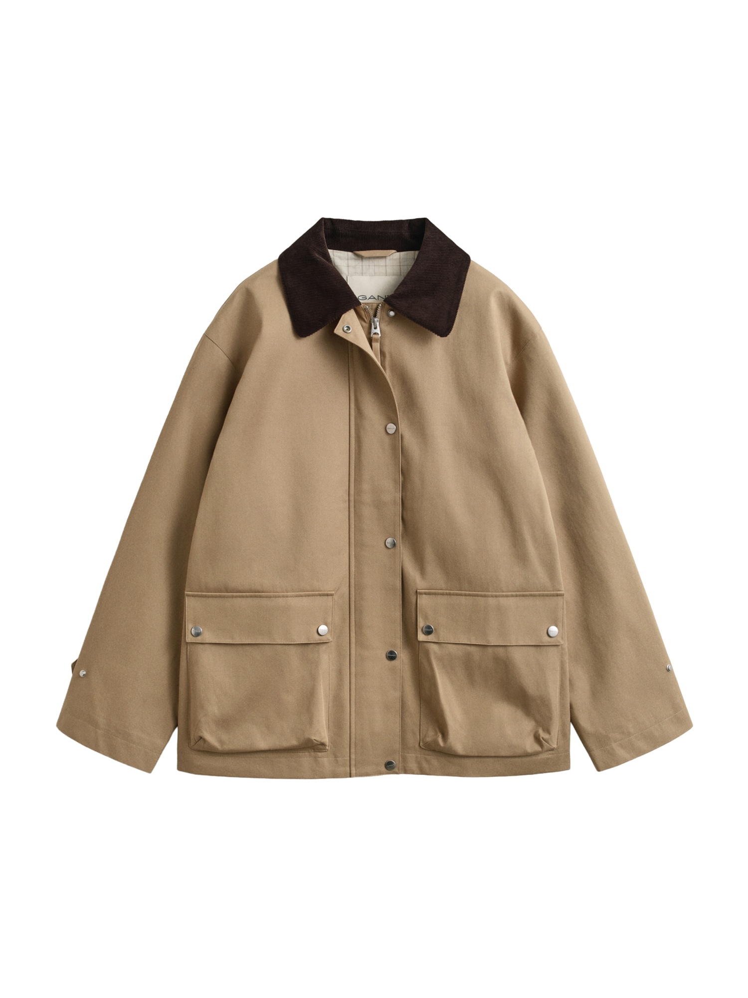 GANT Geacă de primăvară-toamnă  kaki