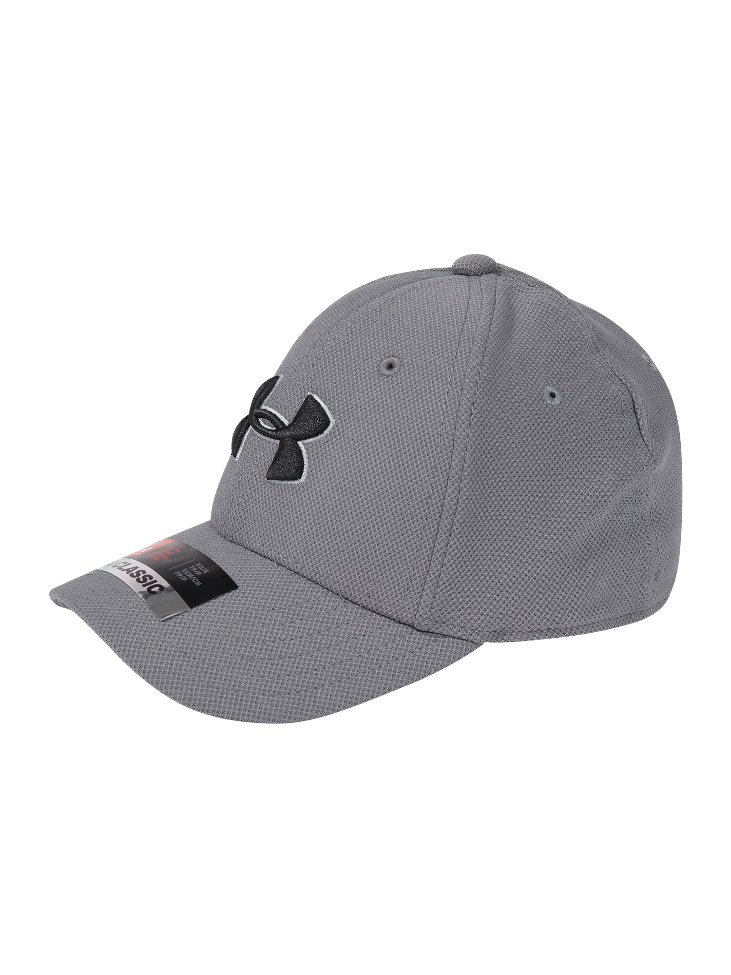 UNDER ARMOUR Sportinė kepurė 'Blitzing 3.0'  pilka / juoda