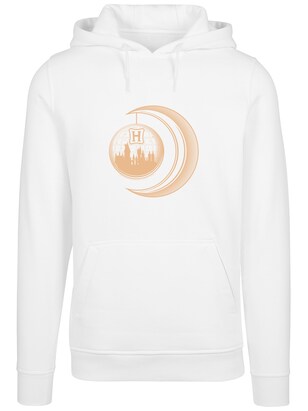 F4NT4STIC Sweatshirt ‘Harry Potter Hogwarts Moon’ Camel / Wit