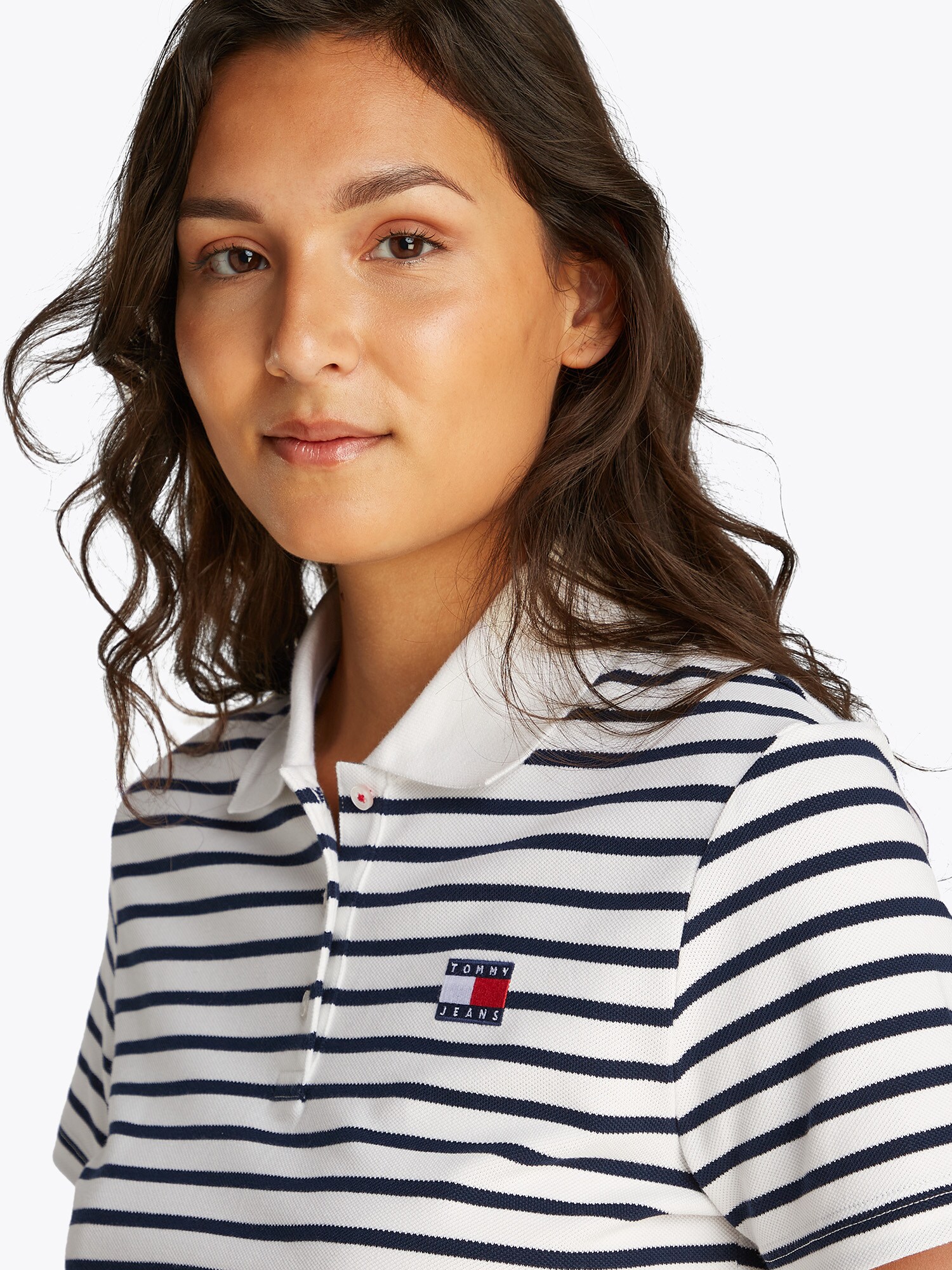 Tommy Jeans Tričko námornícka modrá / biela (obrázok 6)