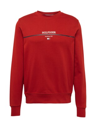 Tommy Hilfiger Sweatshirt Marine / Robijnrood / Wit