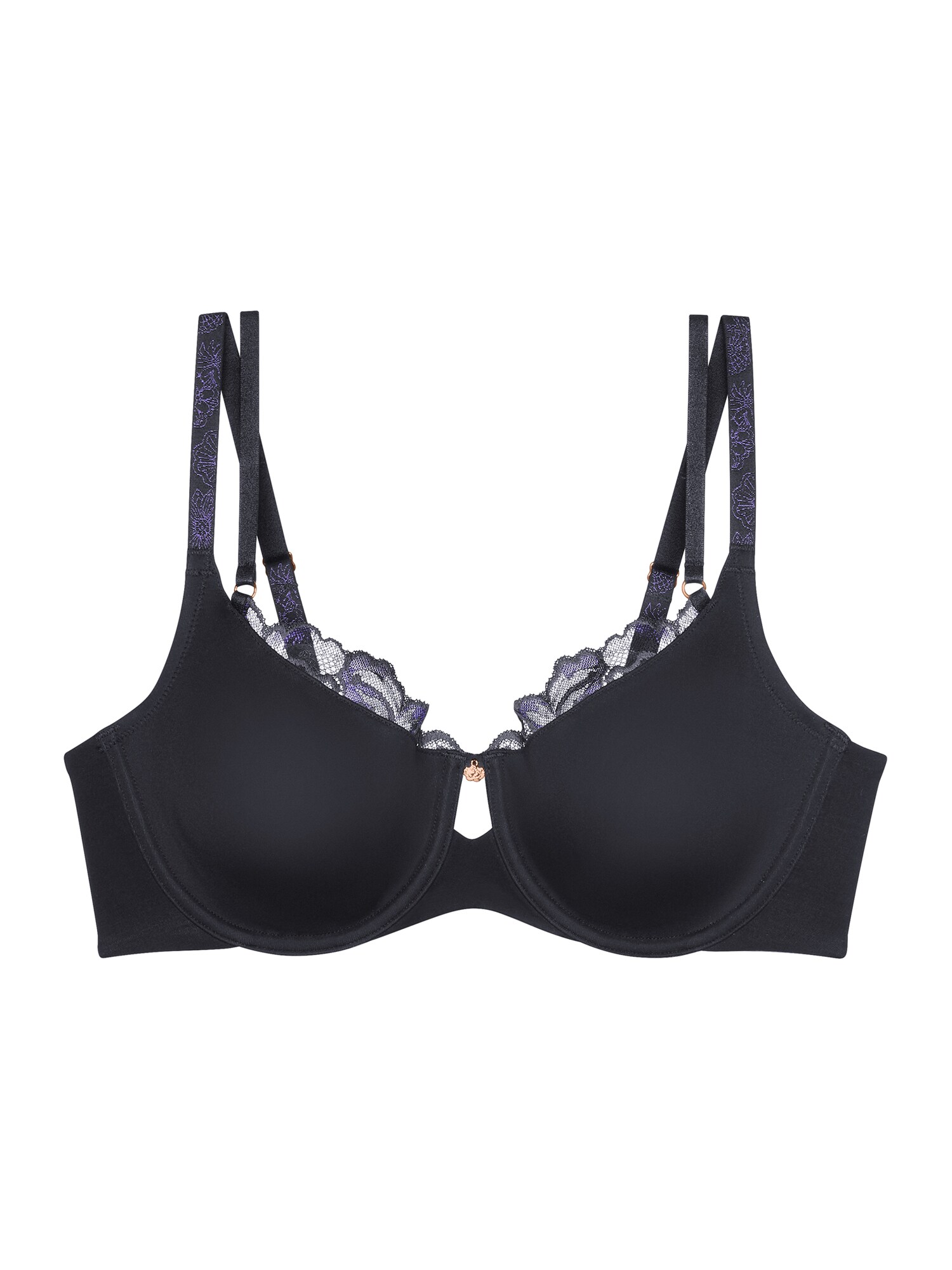 TRIUMPH Sujetador ' Wild Gardenia Florale '  negro