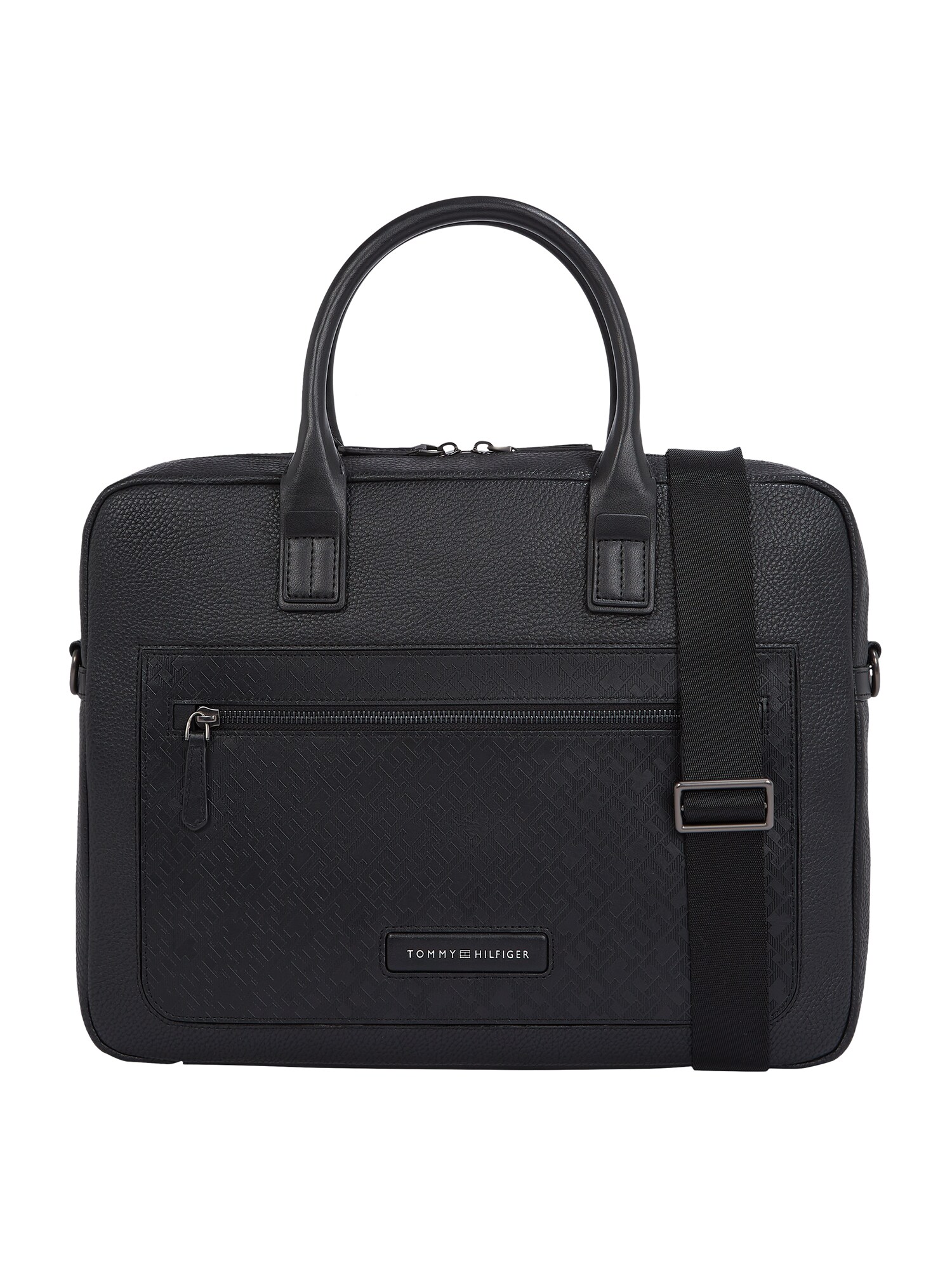 TOMMY HILFIGER Taška na notebook  čierna