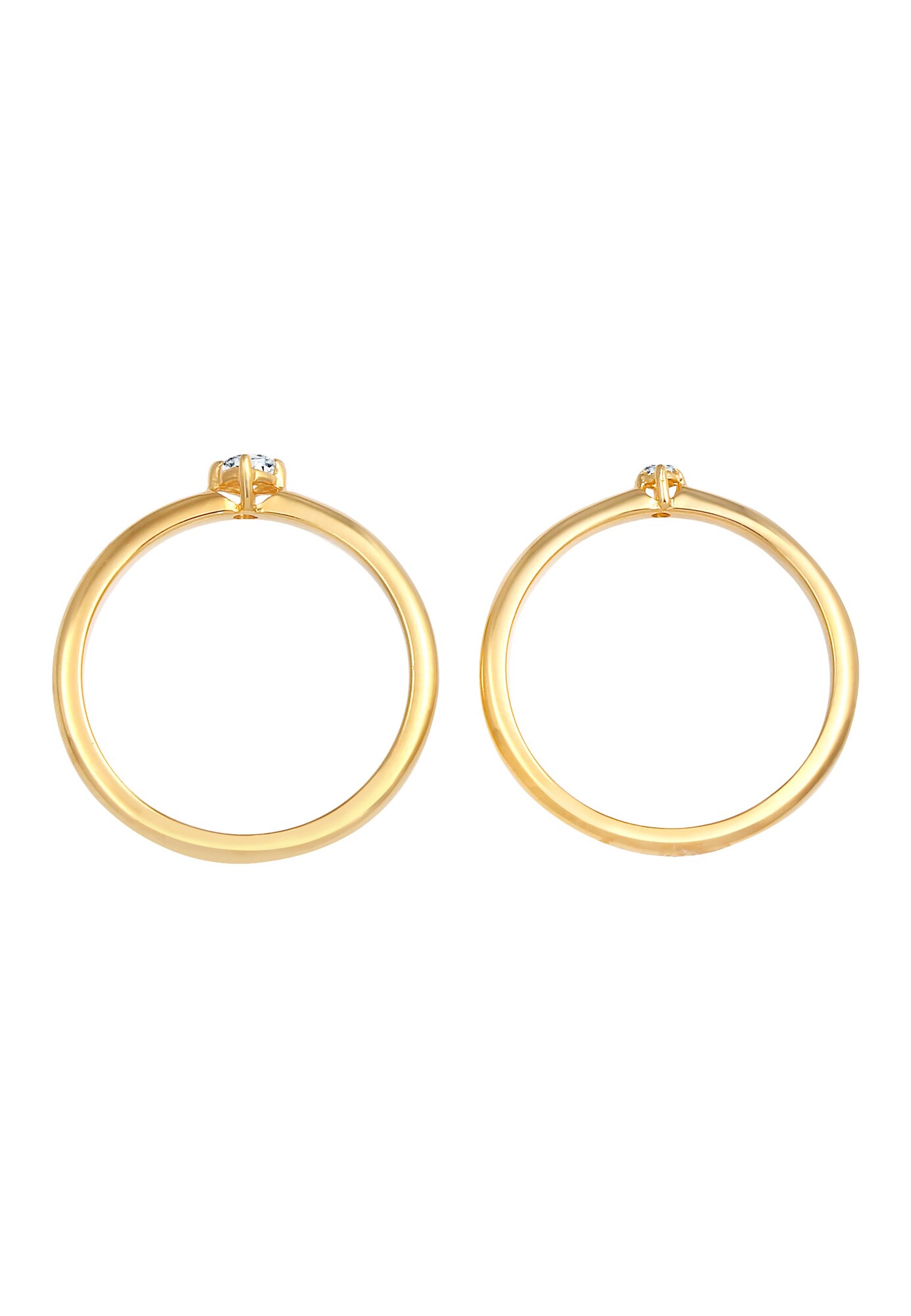 Thumbnail - Elli DIAMONDS Ring Ring Set, Verlobungsring