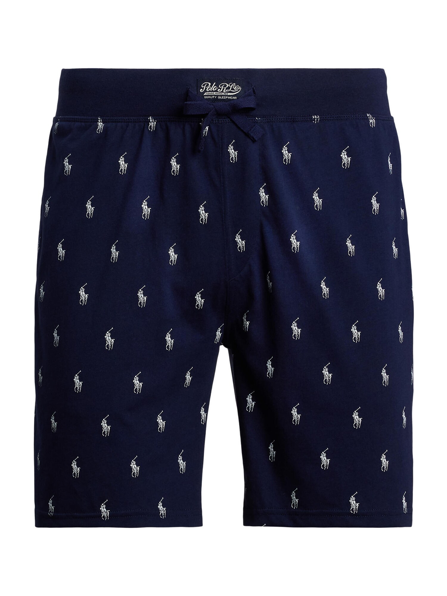 Polo Ralph Lauren Pantaloni de pijama  bleumarin / alb