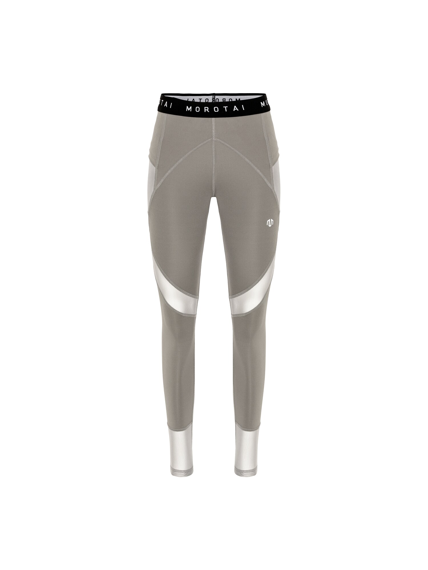 MOROTAI Pantalón deportivo  gris claro / negro / blanco