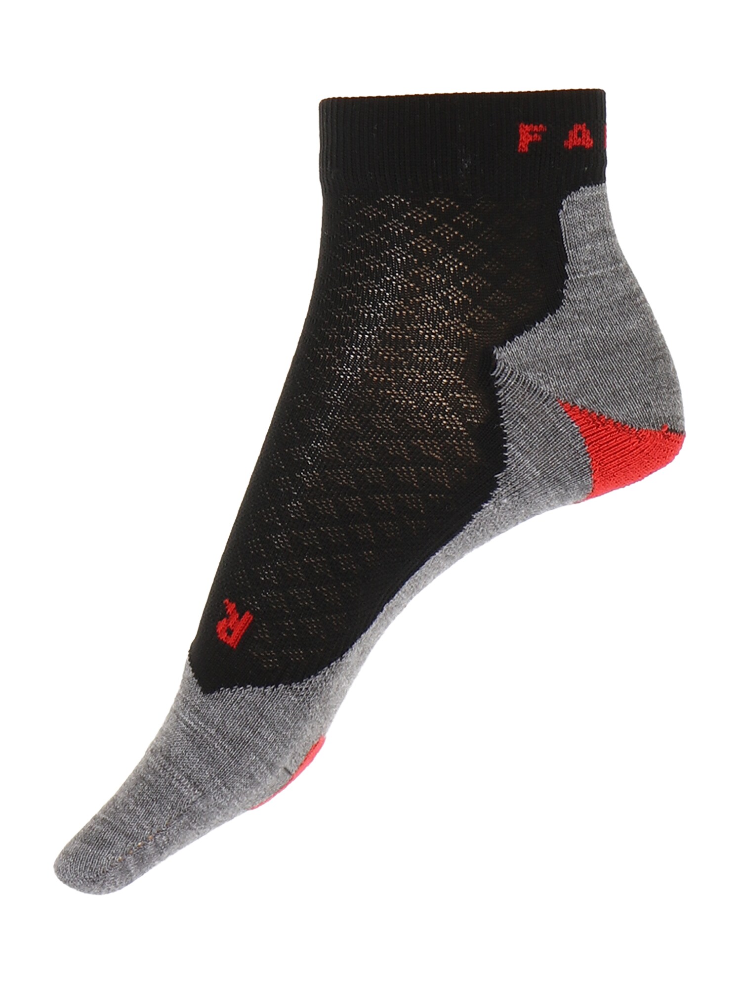Falke Sportsokken Grijs Gemêleerd / Rood / Zwart