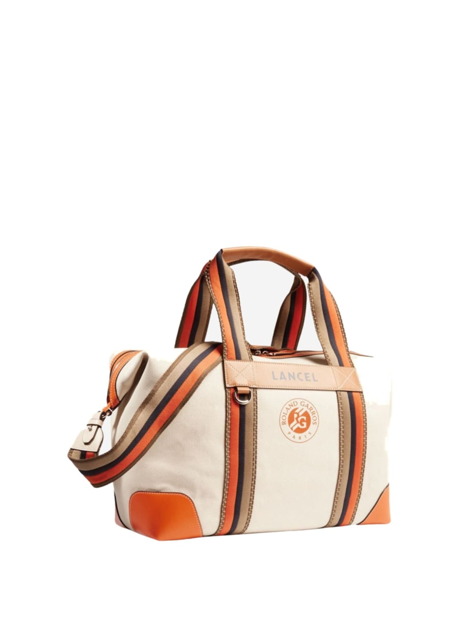 Lancel Bolso de mano 'Lancel Sac voyage Roland Garros Nat/Terre Battue Femme'  negro
