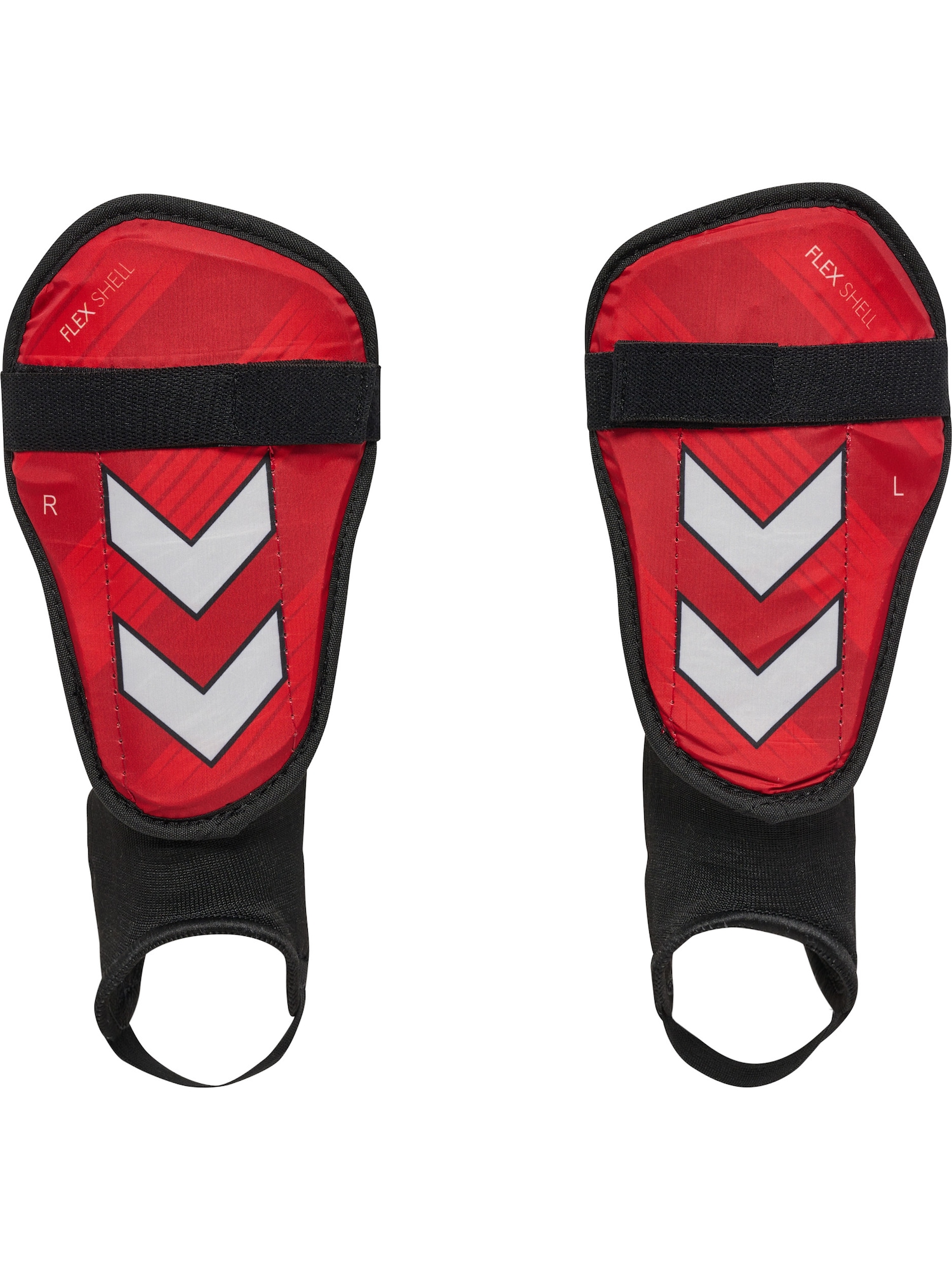 Hummel Protecții Shin Guards  roșu carmin / negru / alb