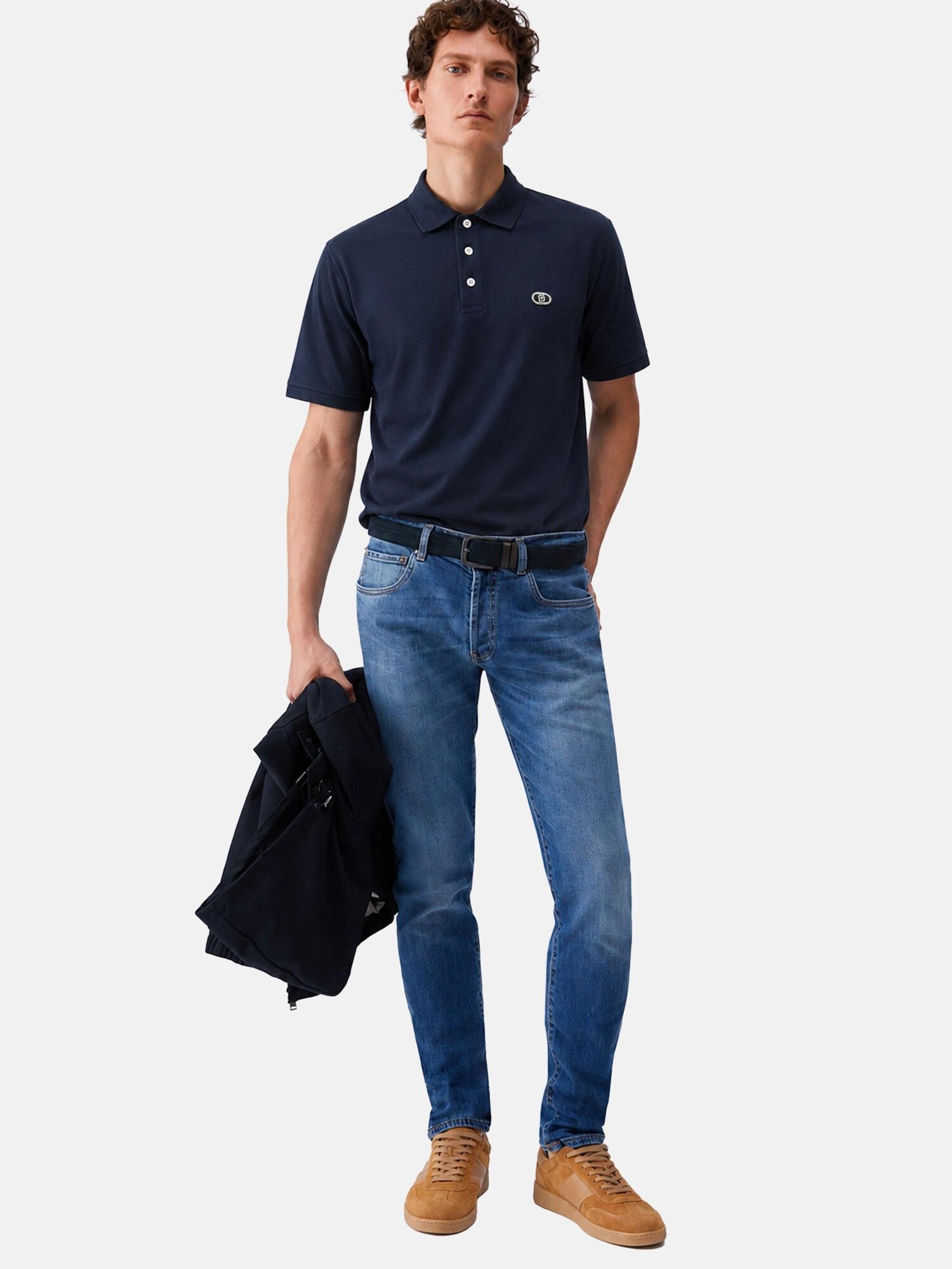 Liu Jo Camiseta  azul oscuro – imagen 4