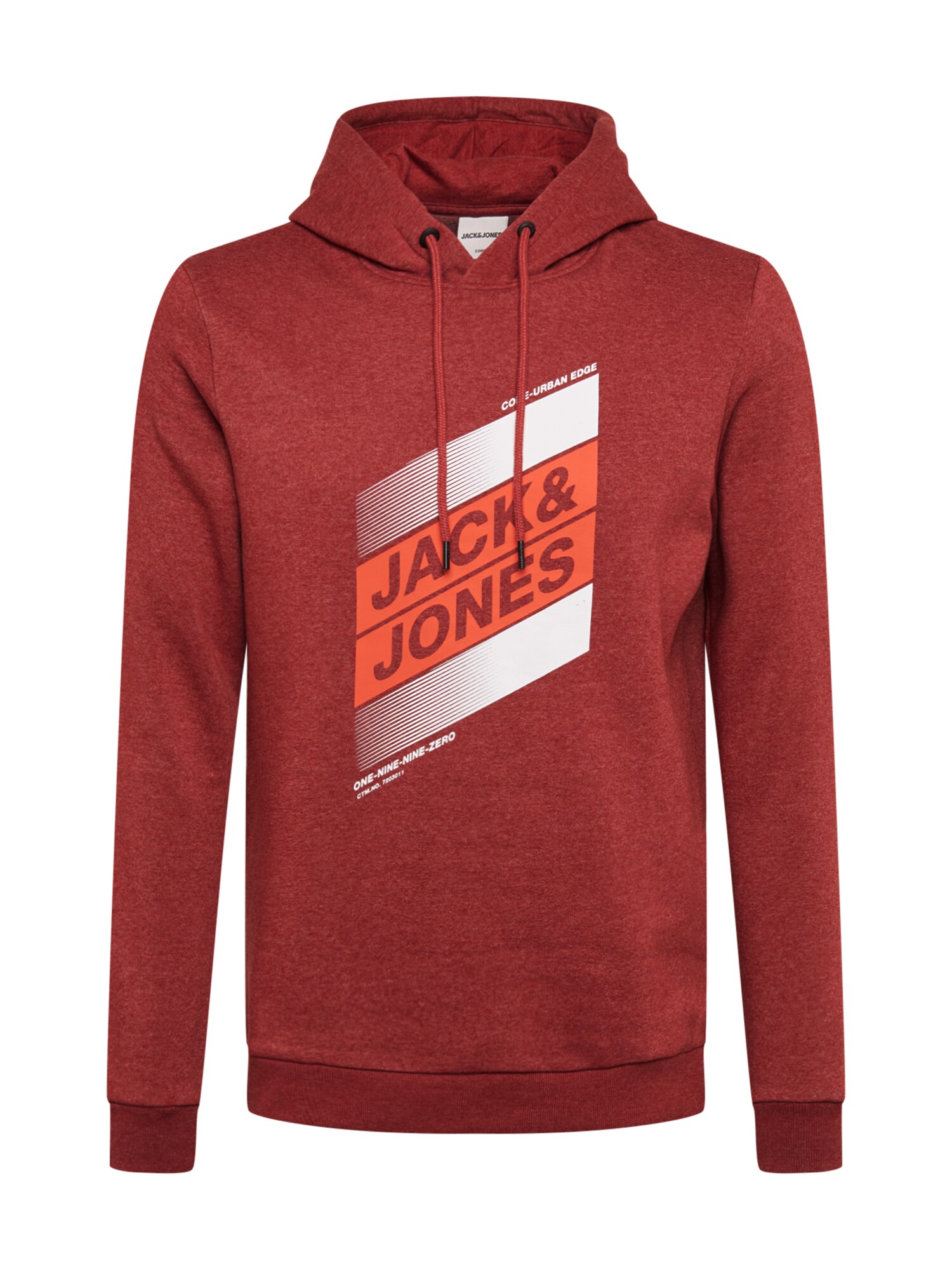 JACK & JONES Megztinis be užsegimo  raudona / mišrios spalvos