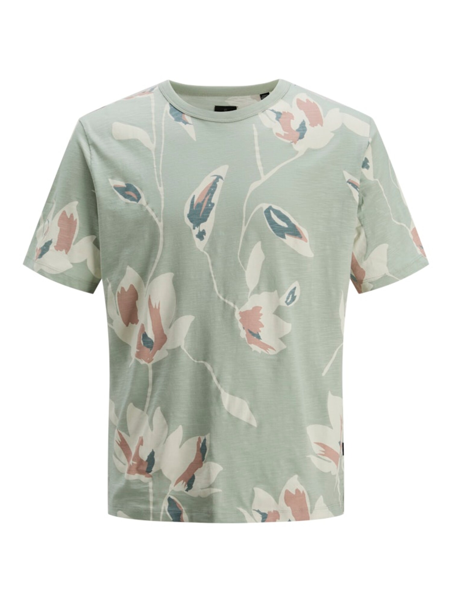 JACK & JONES Póló 'JPRBLAPalermo'  bézs / tengerészkék / pasztellzöld / narancs akciós termékkép 1