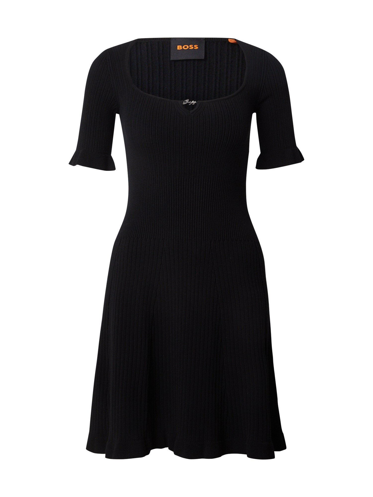 BOSS Rochie tricotat C_Faud  negru