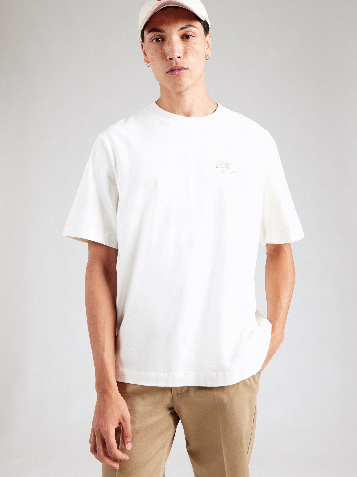 Abercrombie & Fitch Póló  citromzöld / fehér termék 2. képe