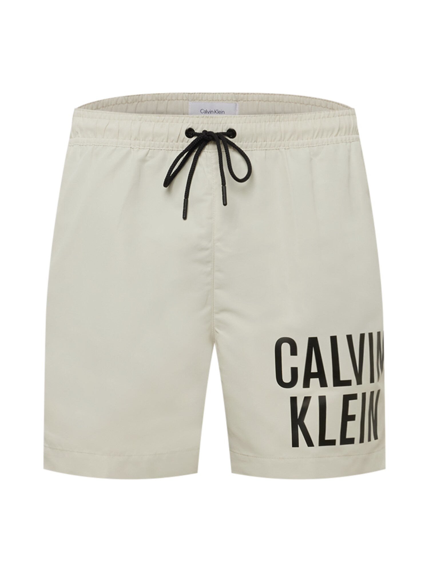 Calvin Klein Swimwear Calções de banho  greige / preto