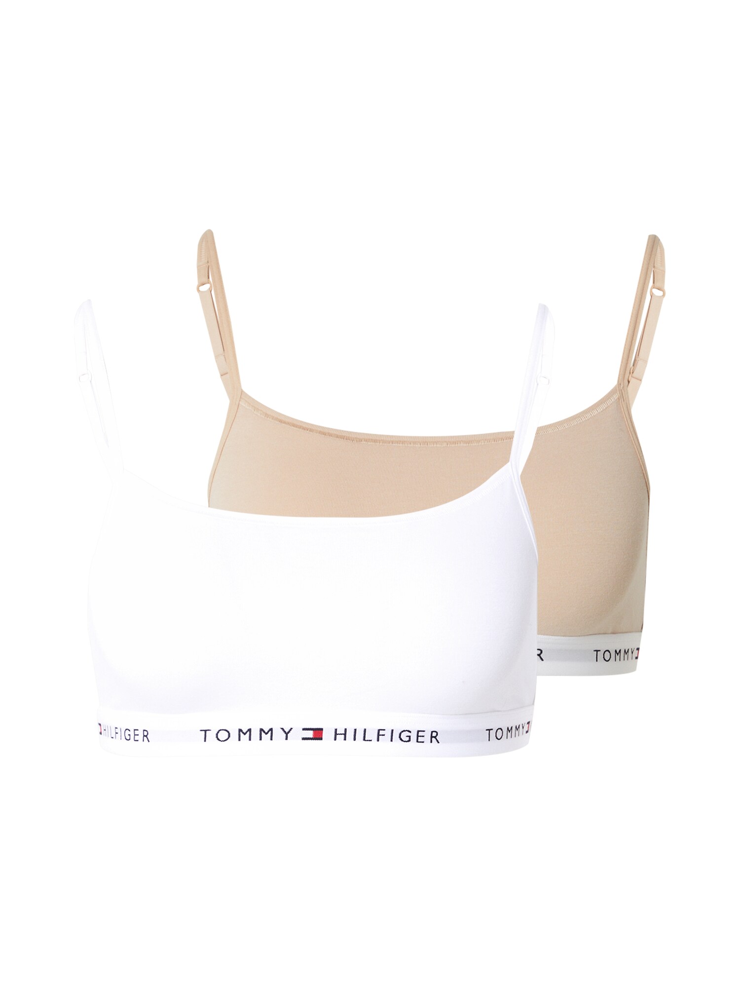 Tommy Hilfiger Underwear Melltartó  bézs / fekete / fehér akciós termékkép 1