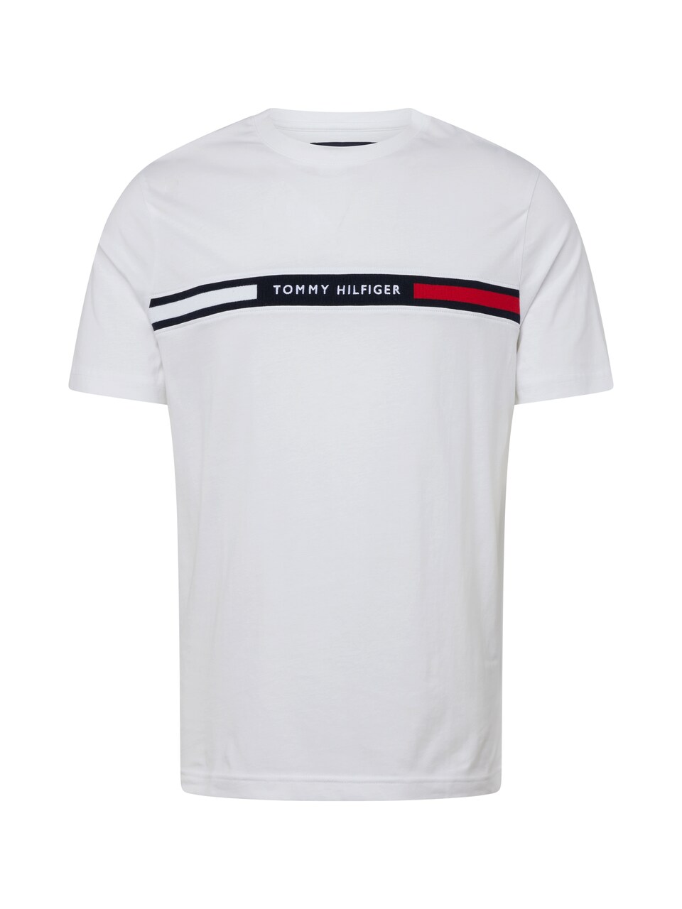T-shirt marinblå / rubinröd