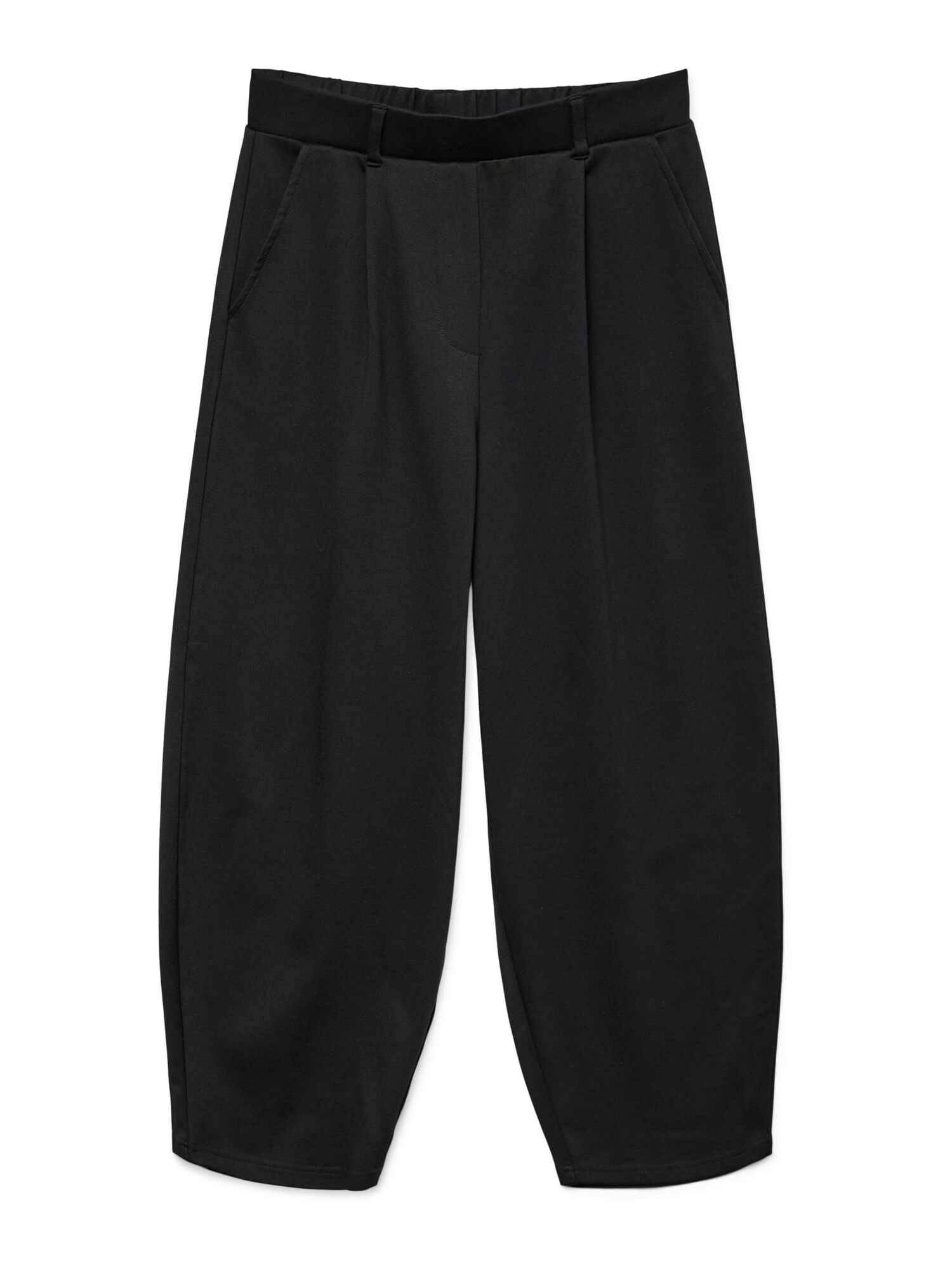 VERO MODA Plisované nohavice 'VMFRO'  čierna