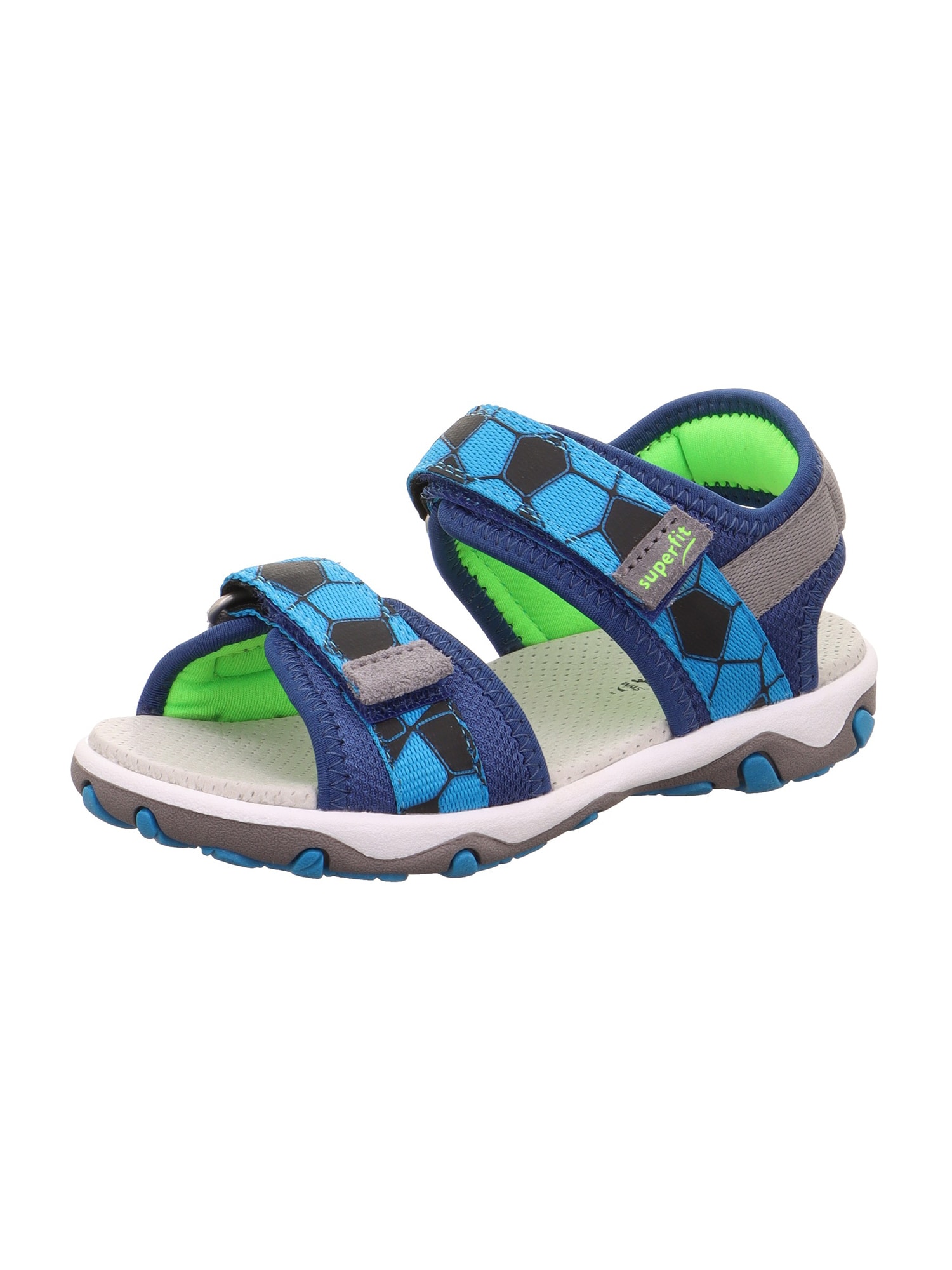 SUPERFIT Pantofi deschiși MIKE 3.0  albastru marin / azur / gri / negru