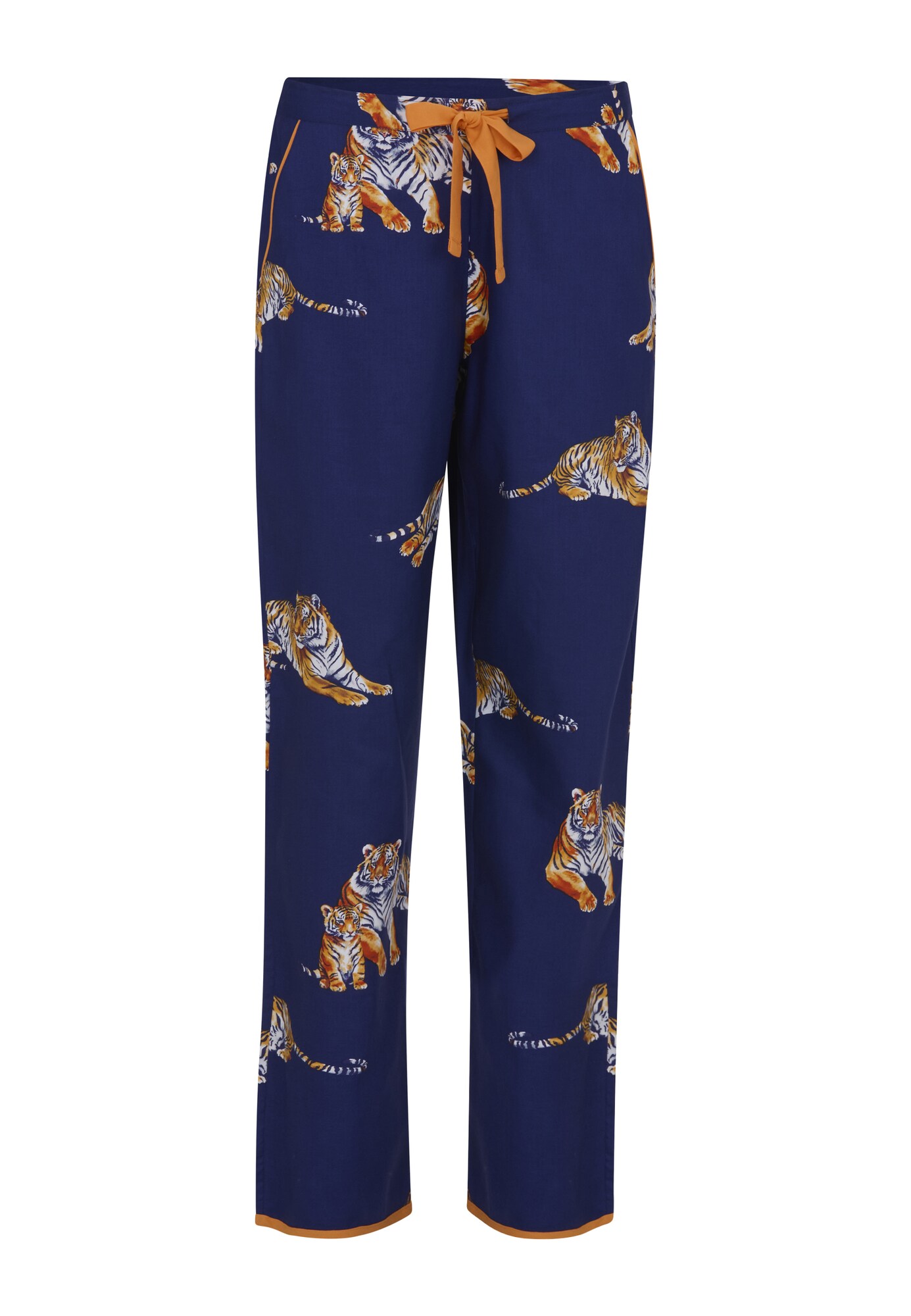 Cyberjammies Pantalón de pijama 'Indigo'  marino / naranja / negro