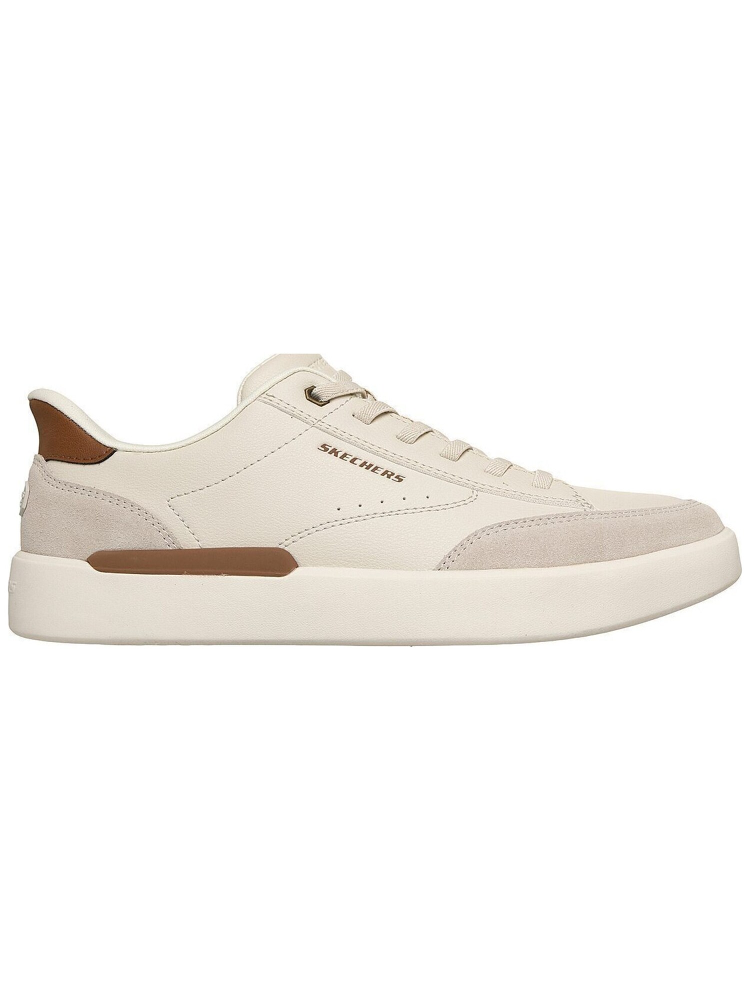 Skechers Zapatillas Relaxed Fit Verlomal Slip-ins 211370-OFWT Off White Synthetic Suede Unisex