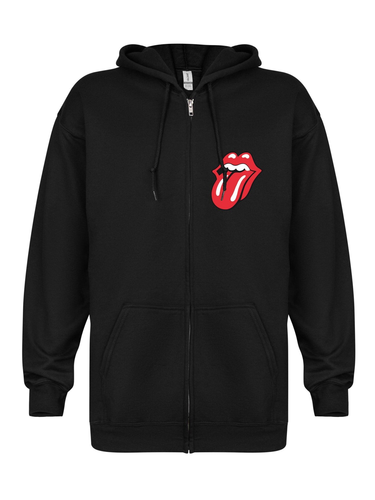THE ROLLING STONES Sudadera con cremallera 'Tour 1978' negro – imagen 1
