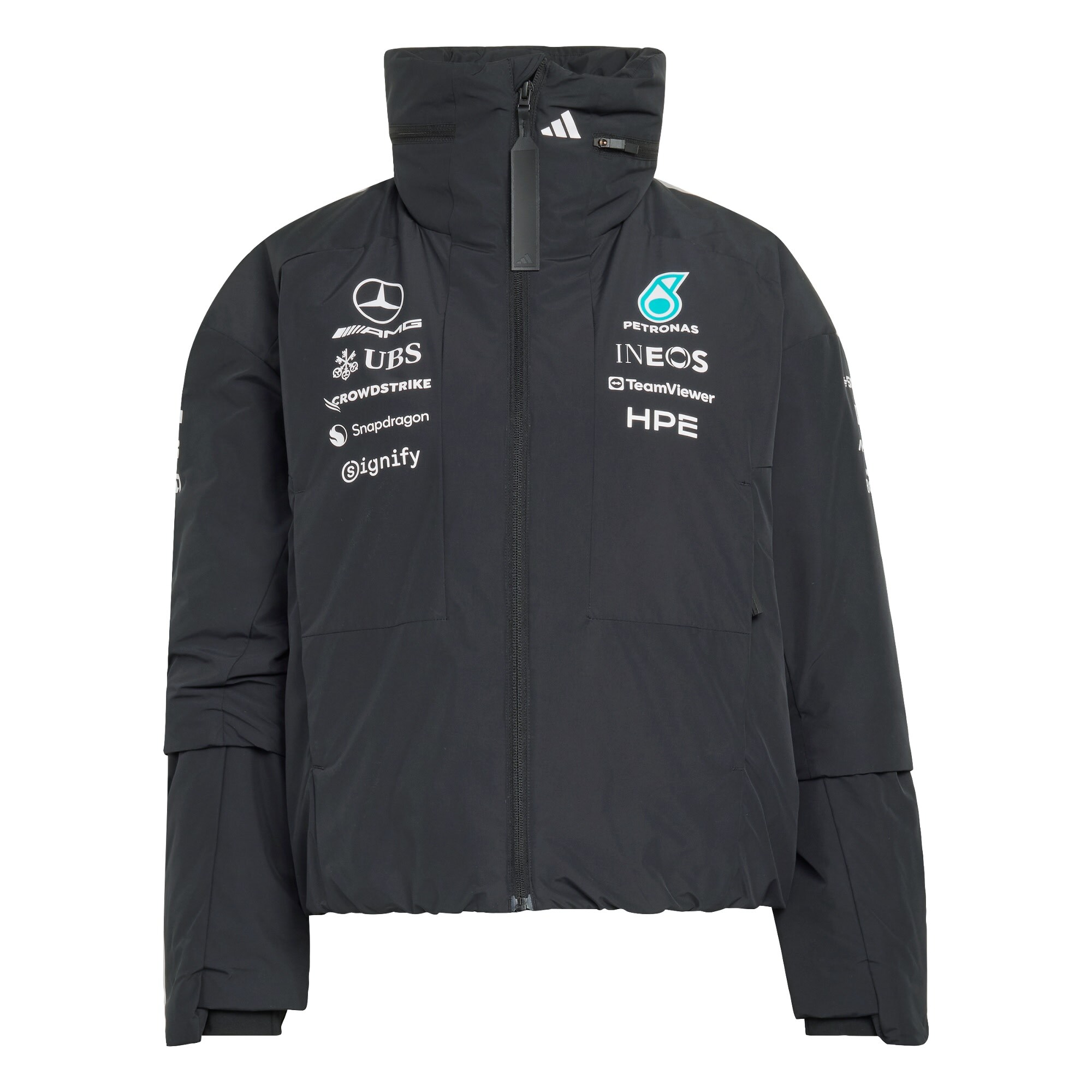 ADIDAS PERFORMANCE Giacca sportiva 'Mercedes AMG Petronas Formula 1 Team'  nero