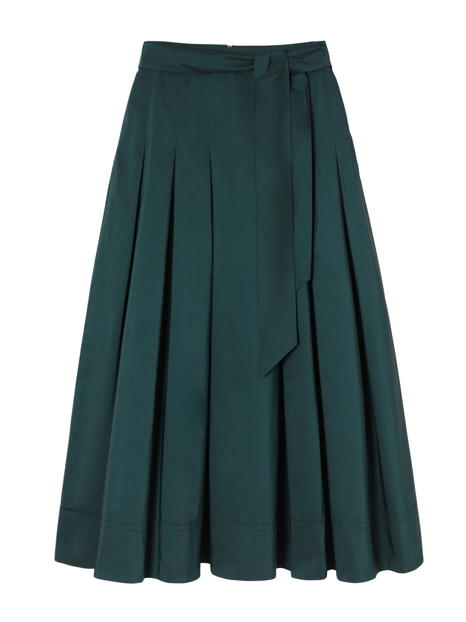 TATUUM Fustă TAFTANI  verde pin