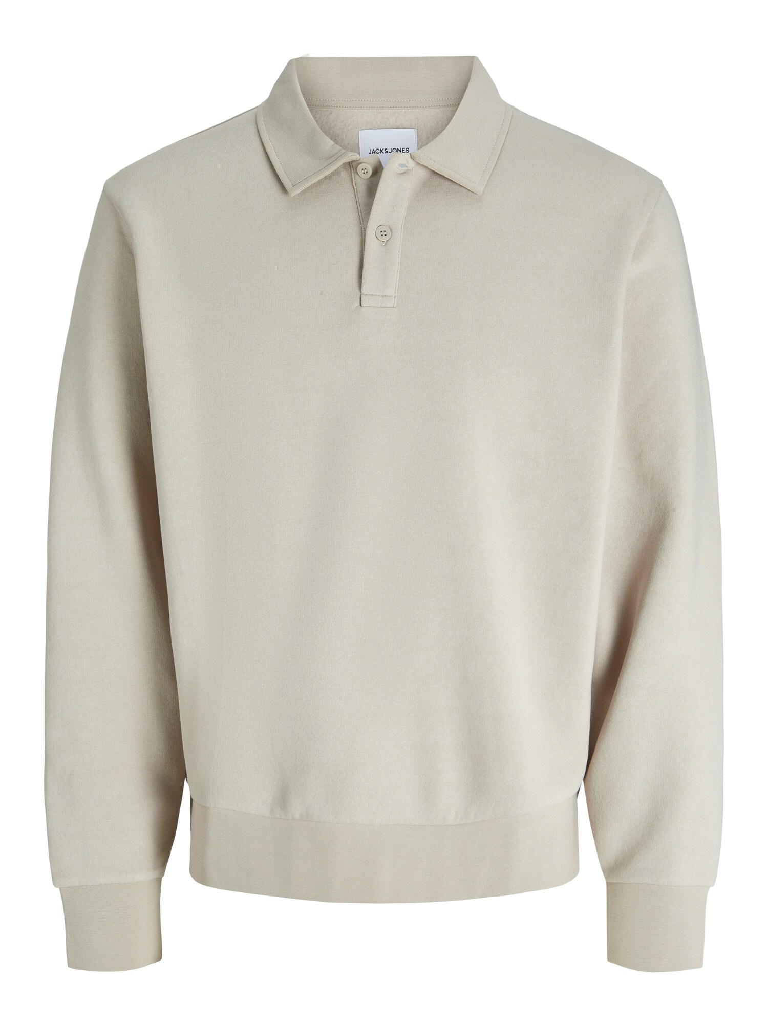 JACK & JONES Bluză de molton JJEBradley  gri deschis