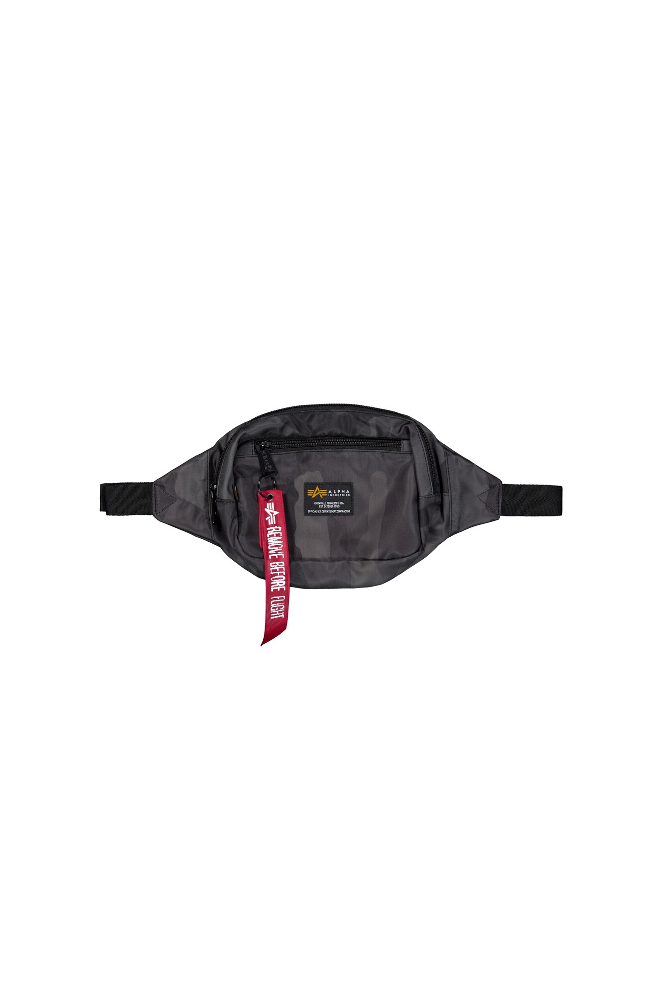 ALPHA INDUSTRIES Ľadvinka  sivá / čierna