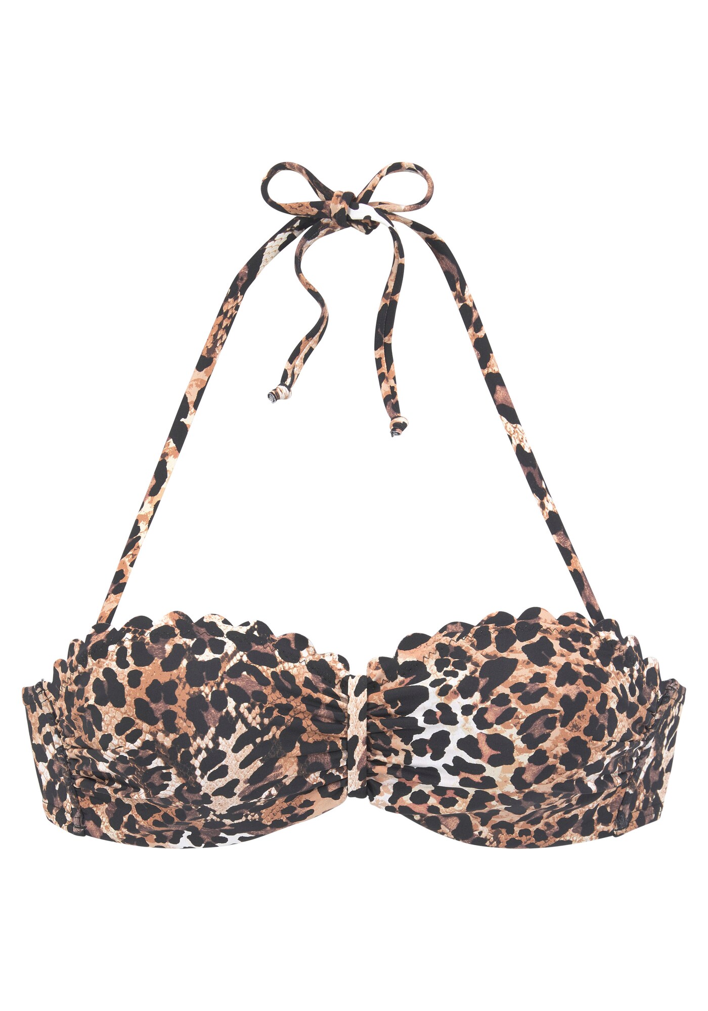 LASCANA Bikinový top  hnedá