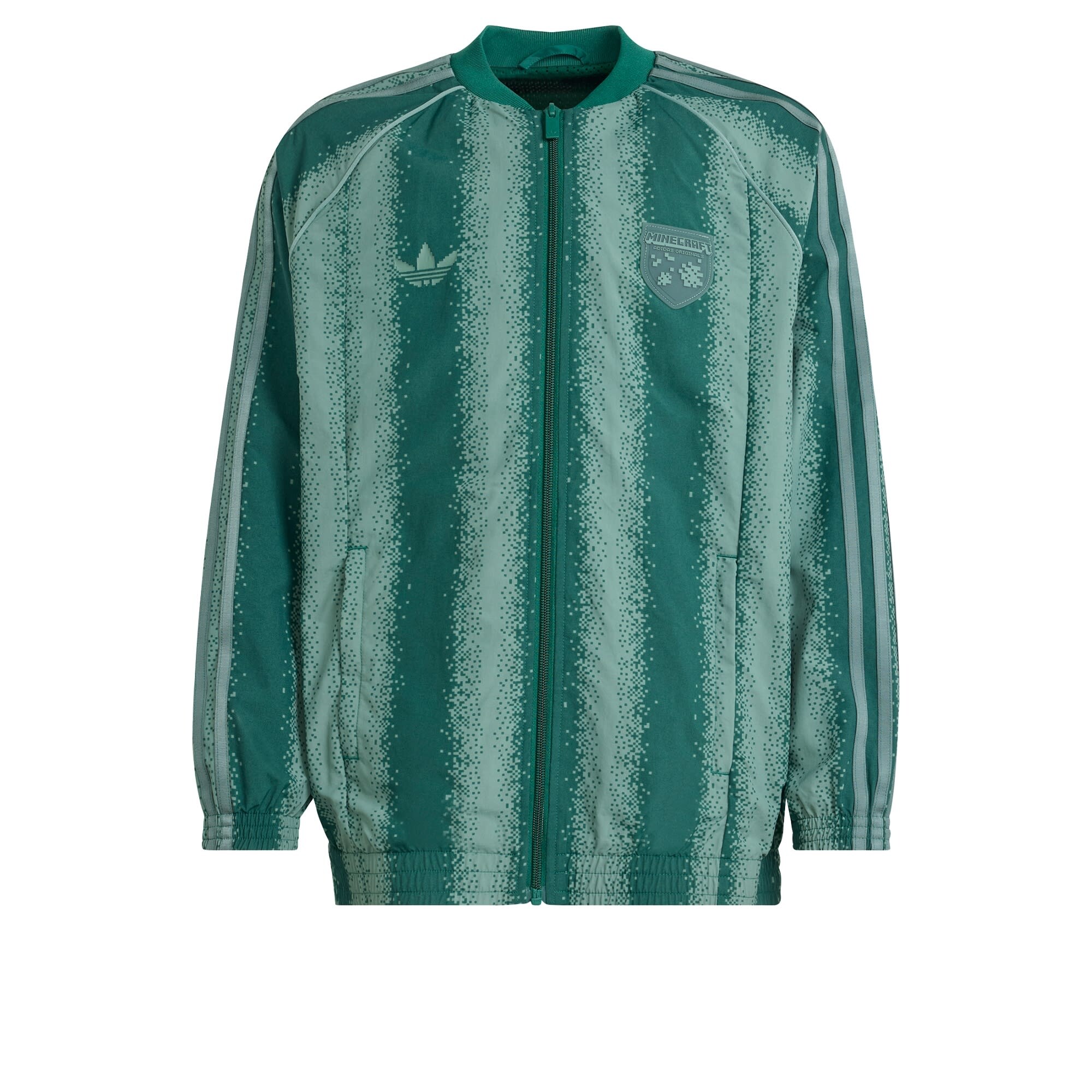 ADIDAS ORIGINALS Chaqueta de entretiempo 'ADIDAS MINECRAFT SST LOOSE TRACK' verde / menta – imagen 1