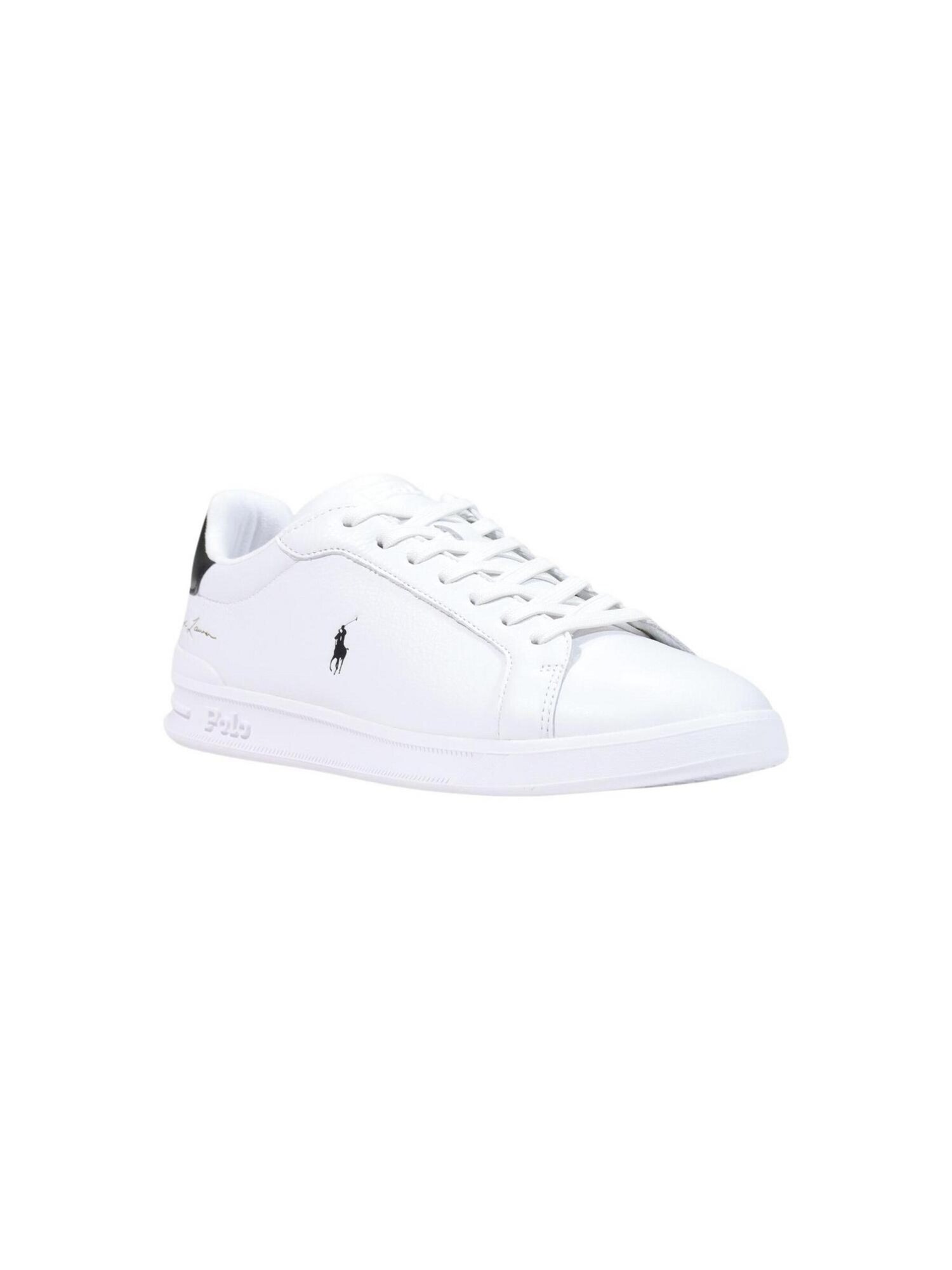 Polo Ralph Lauren Zapatillas deportivas bajas 'HRT CRT SIG' negro / blanco – imagen 1