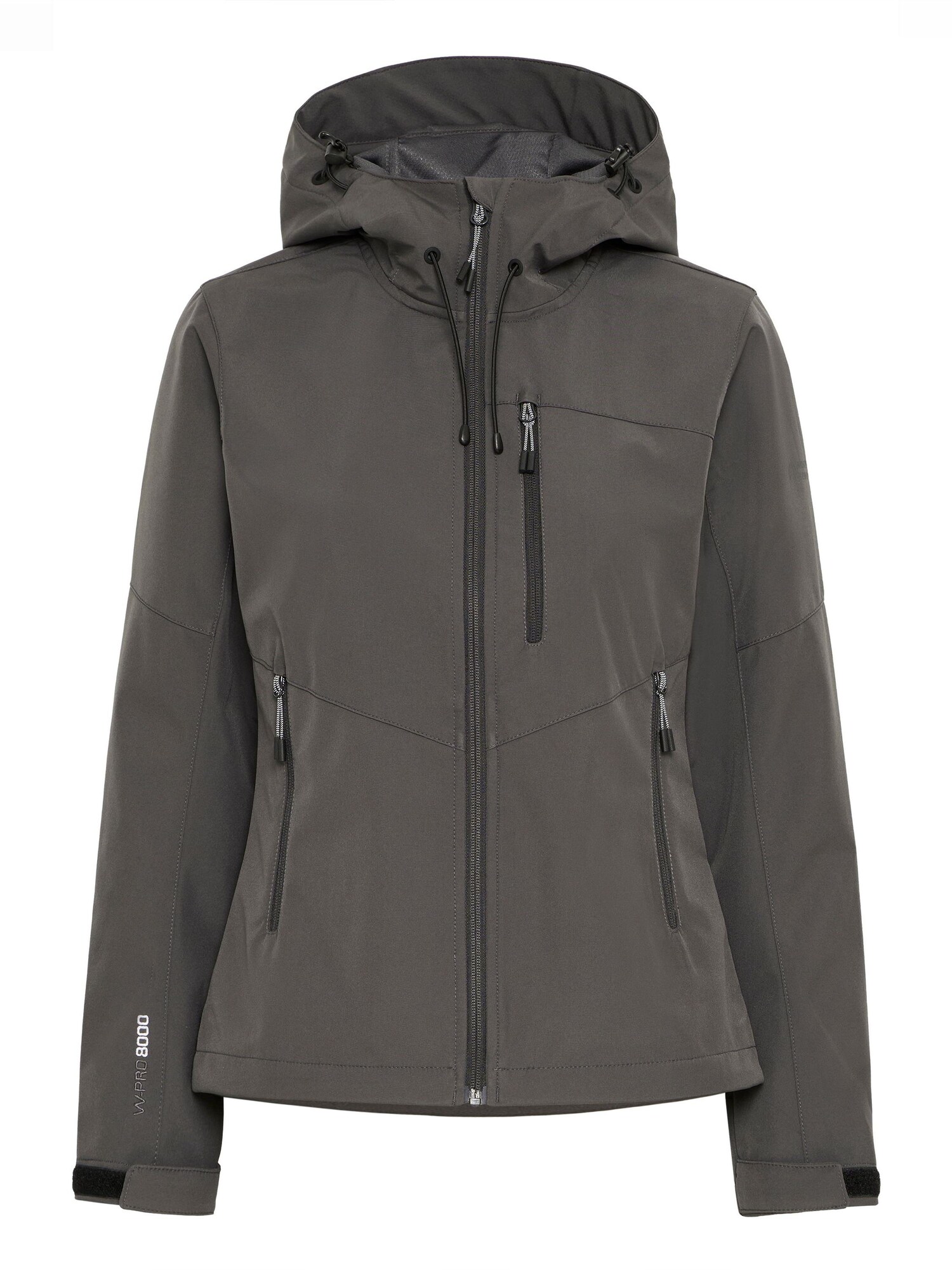 North Bend Chaqueta de montaña ' NBRosa W 8.000 mit wasserdichter Beschichtung ' gris