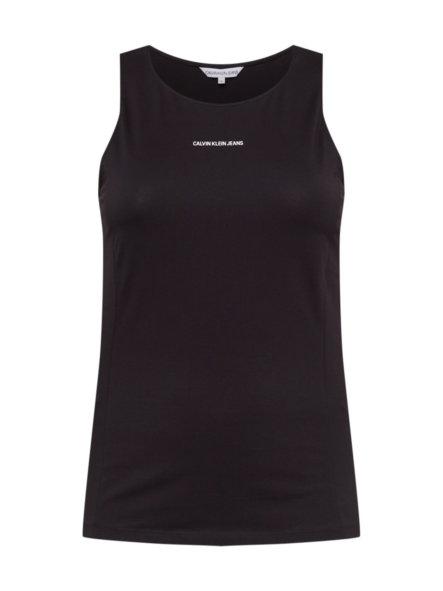 Calvin Klein Jeans Curve Top čierna / biela