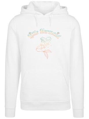 F4NT4STIC Sweatshirt ‘Disney The Little Mermaid’ Gemengde kleuren / Wit