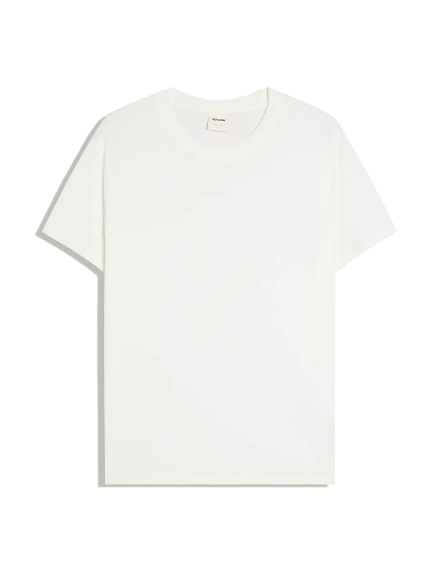 Bershka Tricou alb