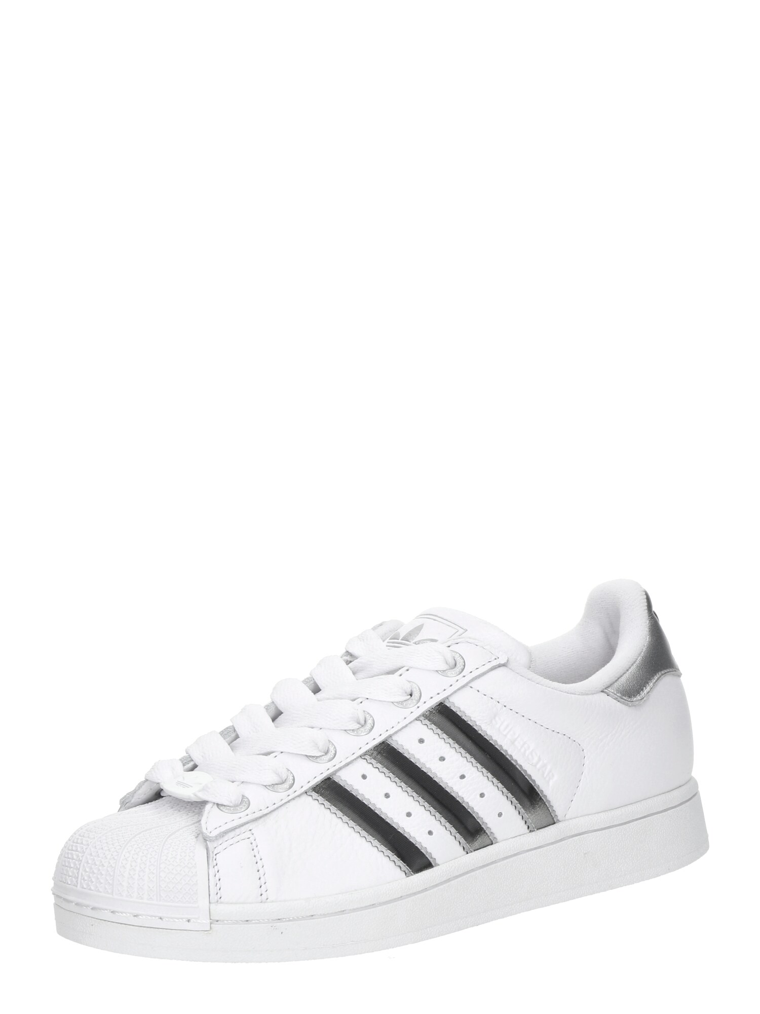 ADIDAS ORIGINALS Sneaker low SUPERSTAR II  argintiu / alb
