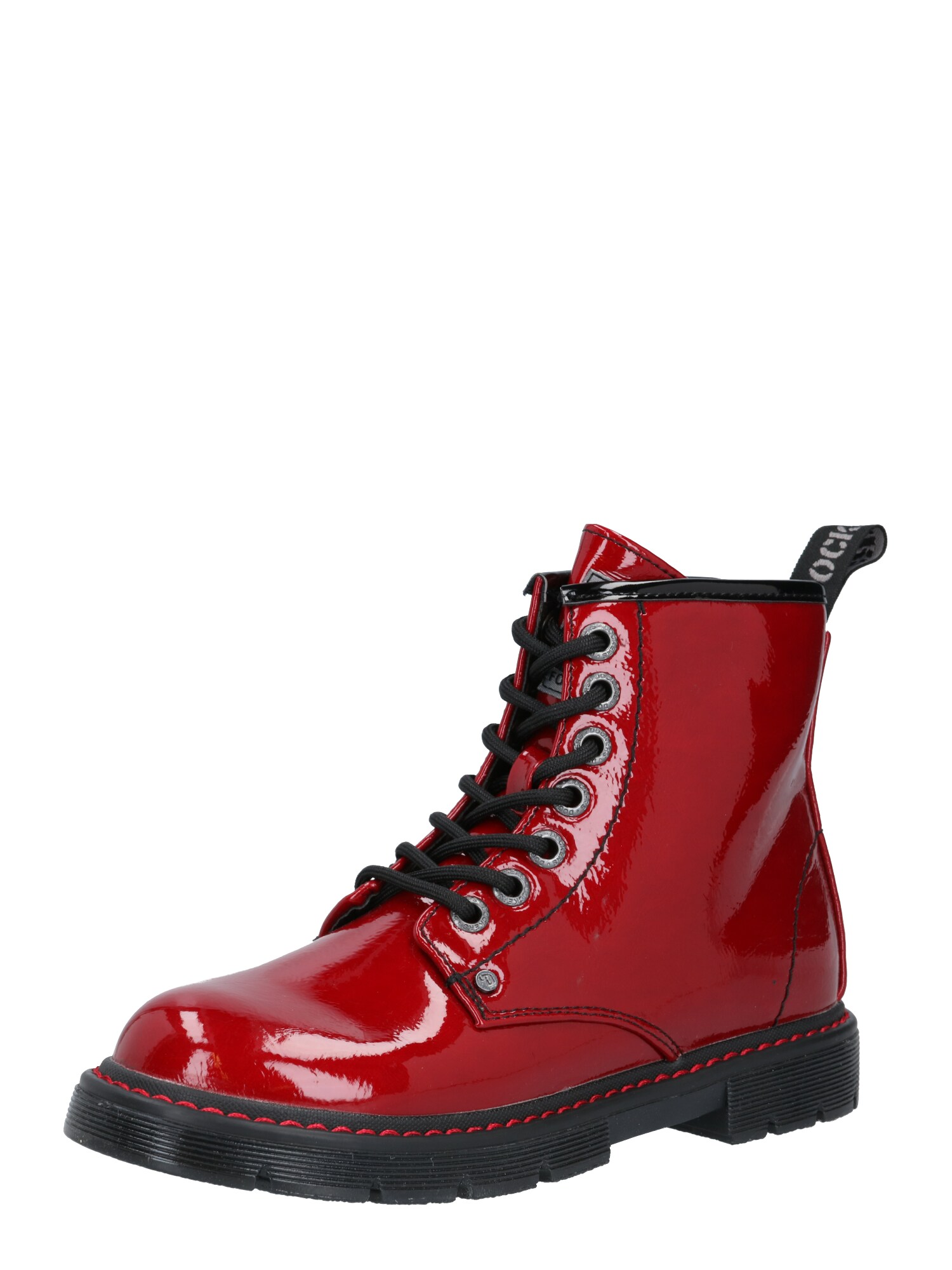 Dockers by Gerli Auliniai batai su kulniuku  juoda / karmino raudona