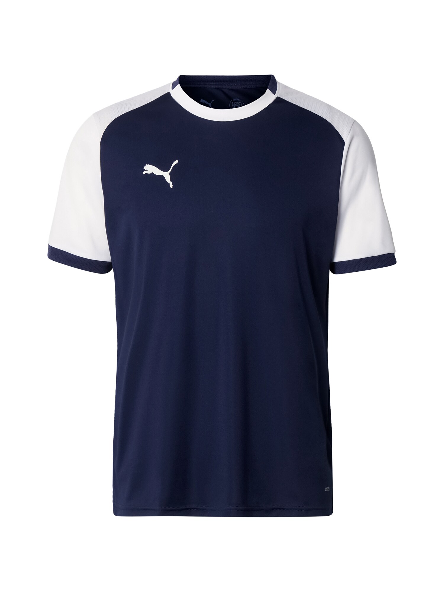 PUMA Tricou funcțional 'TeamLIGA26 Matchday'  bleumarin / alb