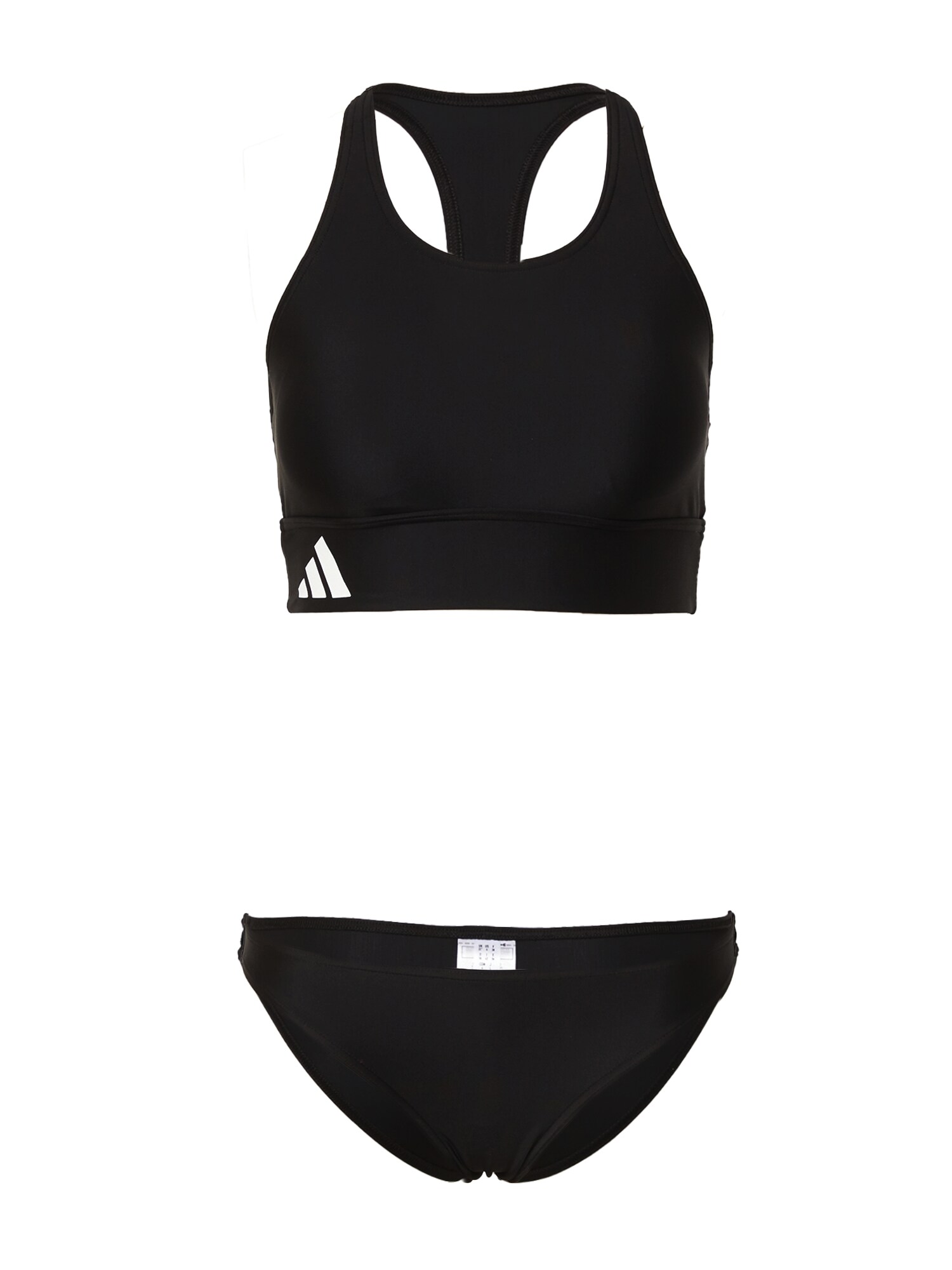 ADIDAS PERFORMANCE Športové jednodielne plavky 'Branded Beach'  čierna / biela