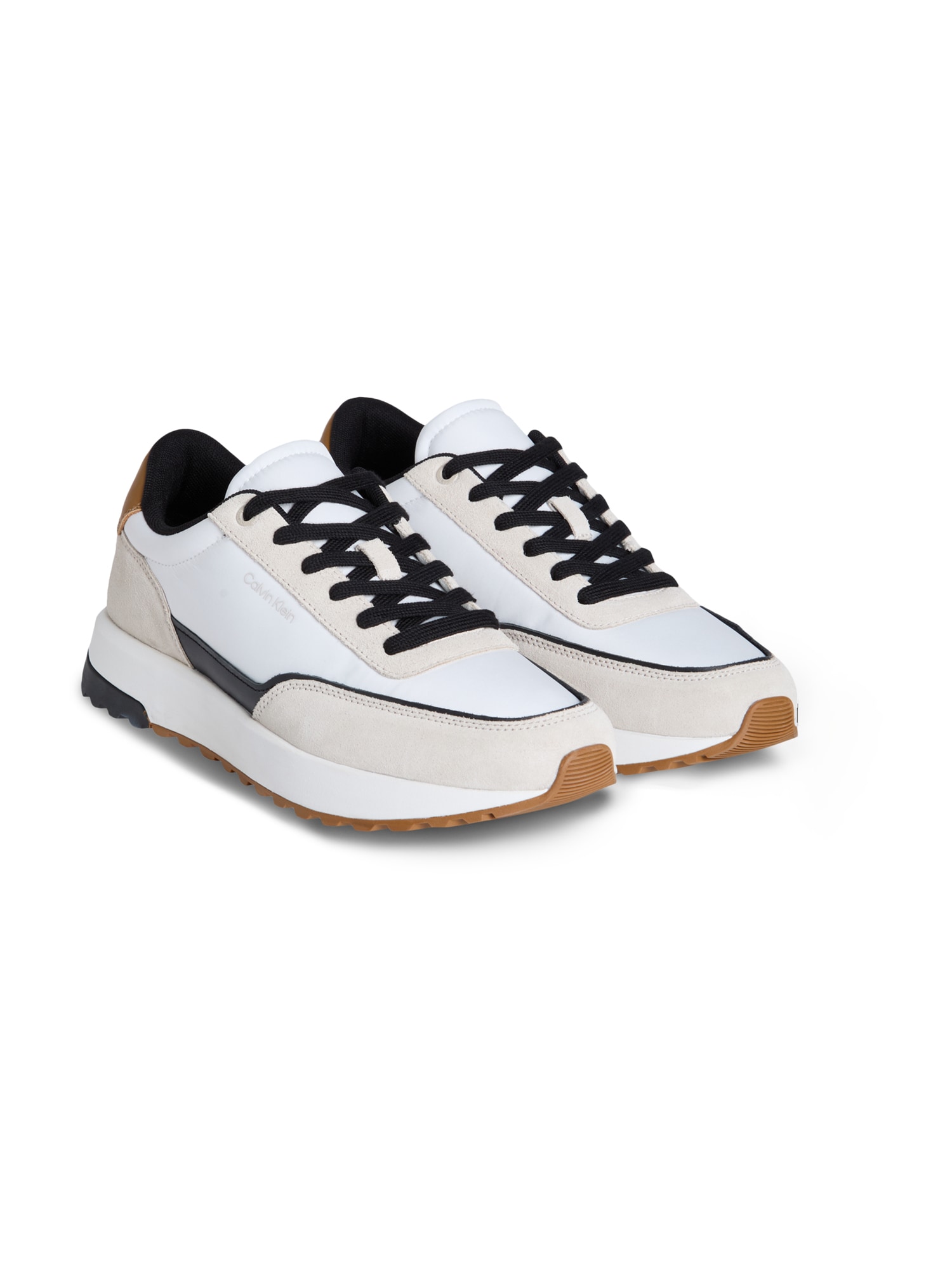 Calvin Klein Sneaker low  bej / negru / alb
