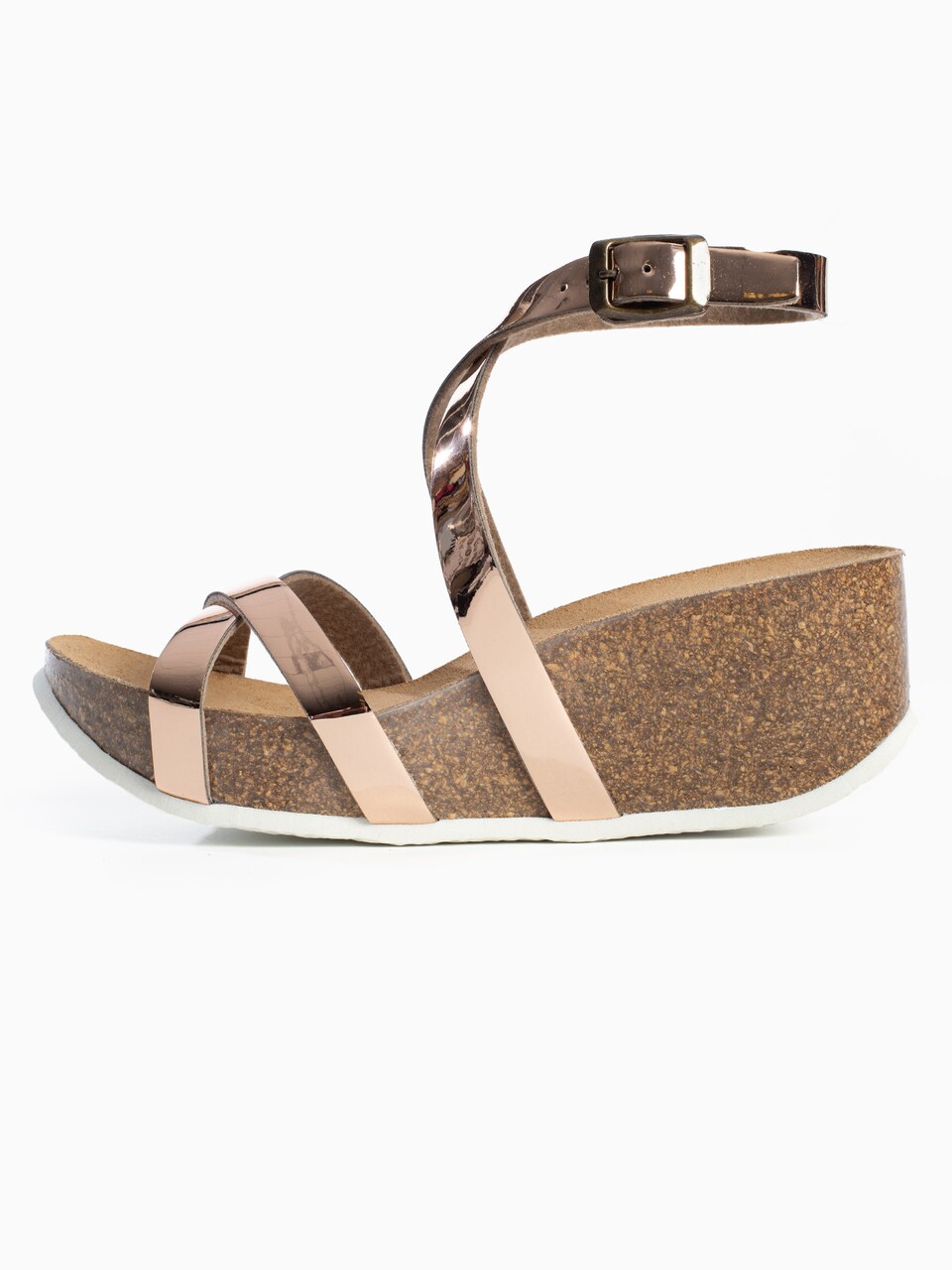 Remsandal 'Asteria' brun / rosa